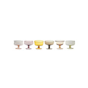 Small Cups Mixed Shapes Set of Six