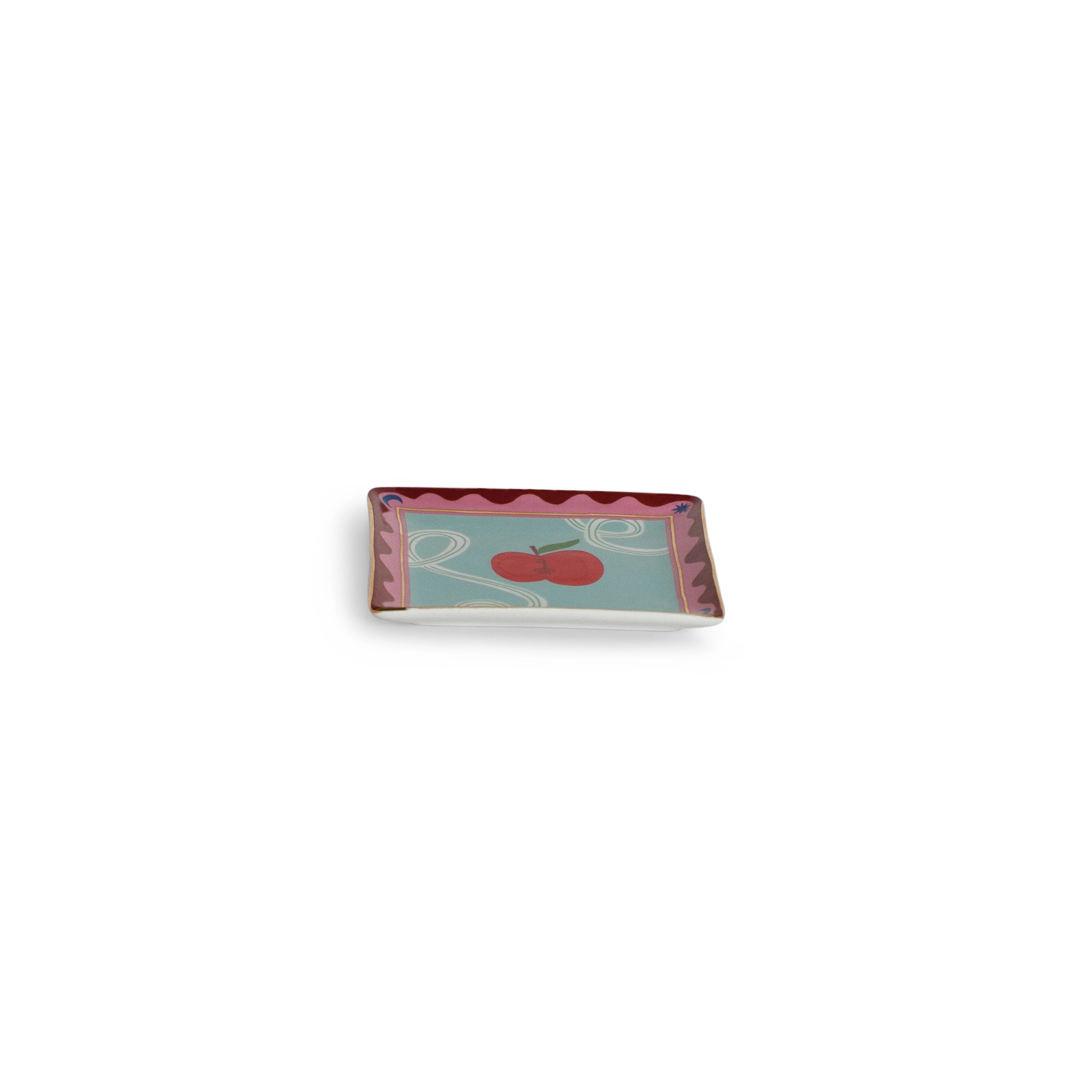 Apple Squared Trinket Tray
