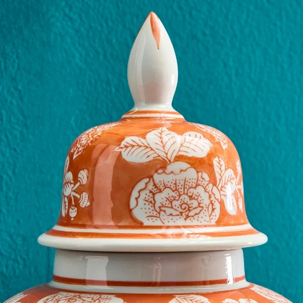 Jardin Lidded Vase