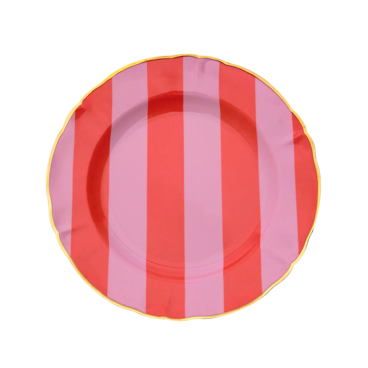 Abracadabra Striped Dessert Plate