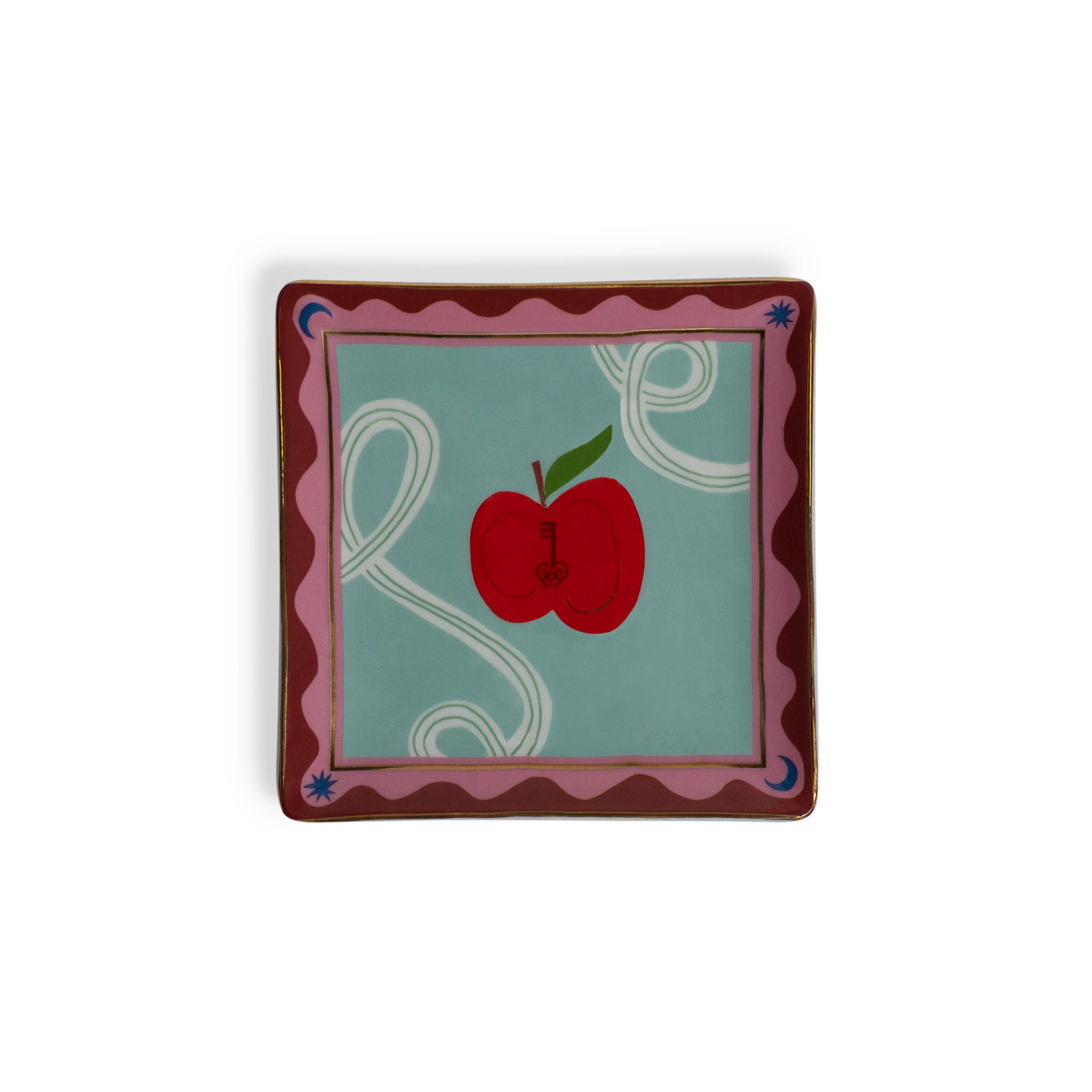 Apple Squared Trinket Tray