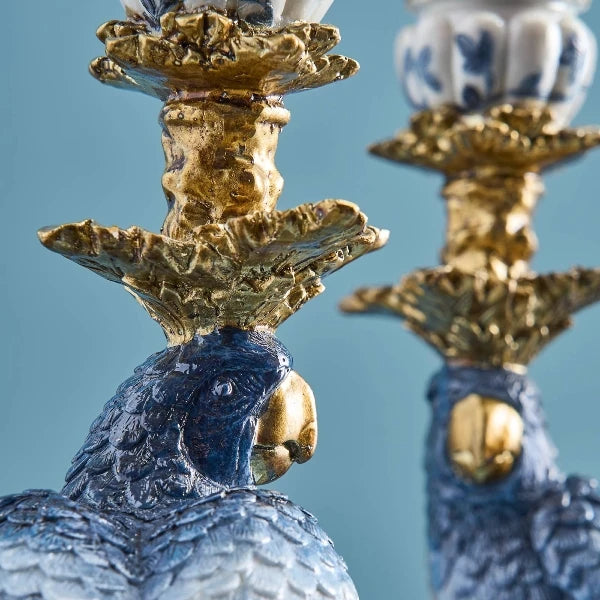 Parrot Candle Holder