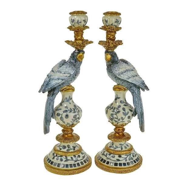 Parrot Candle Holder