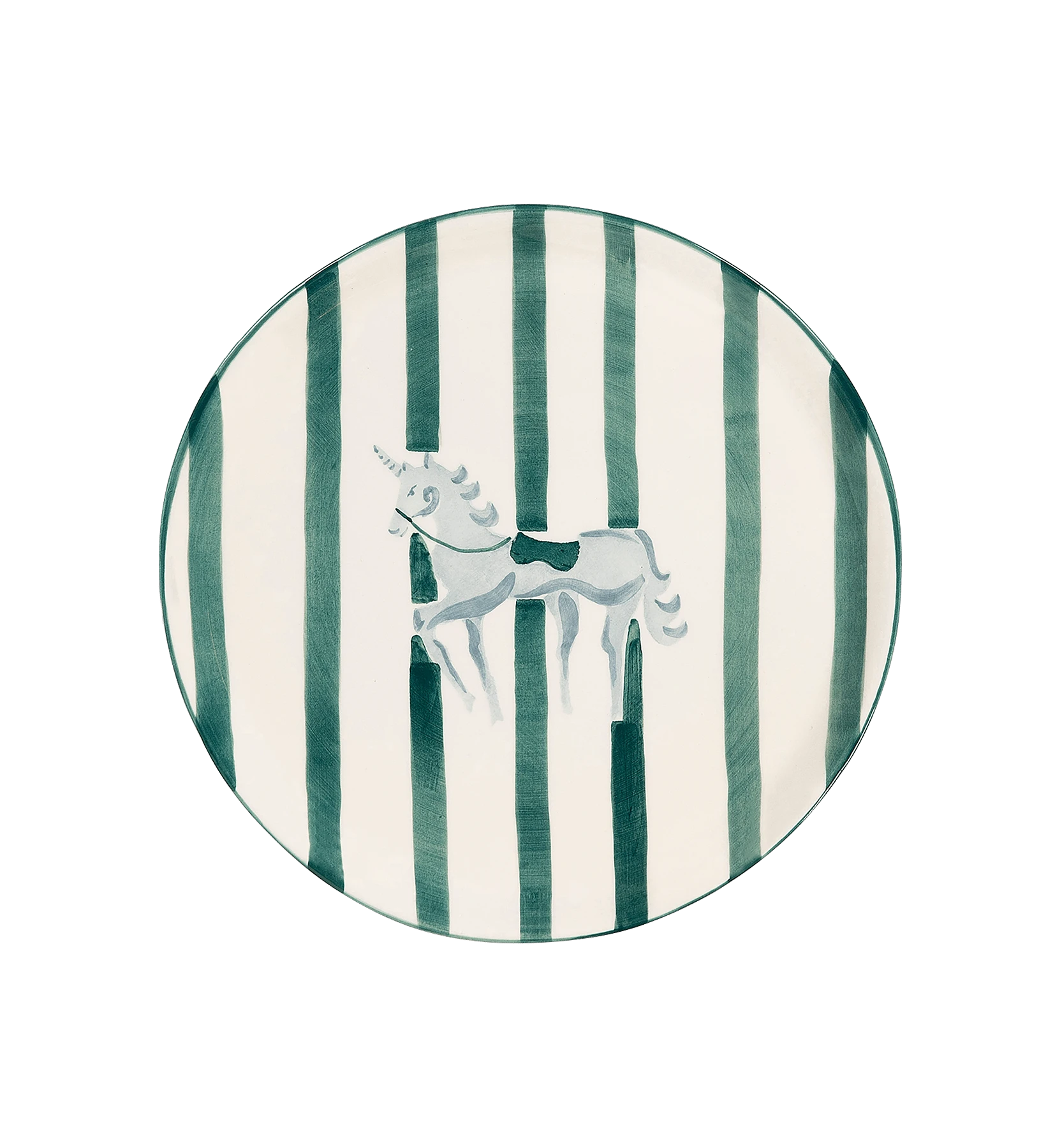 Pegasus Striped Cake Platter