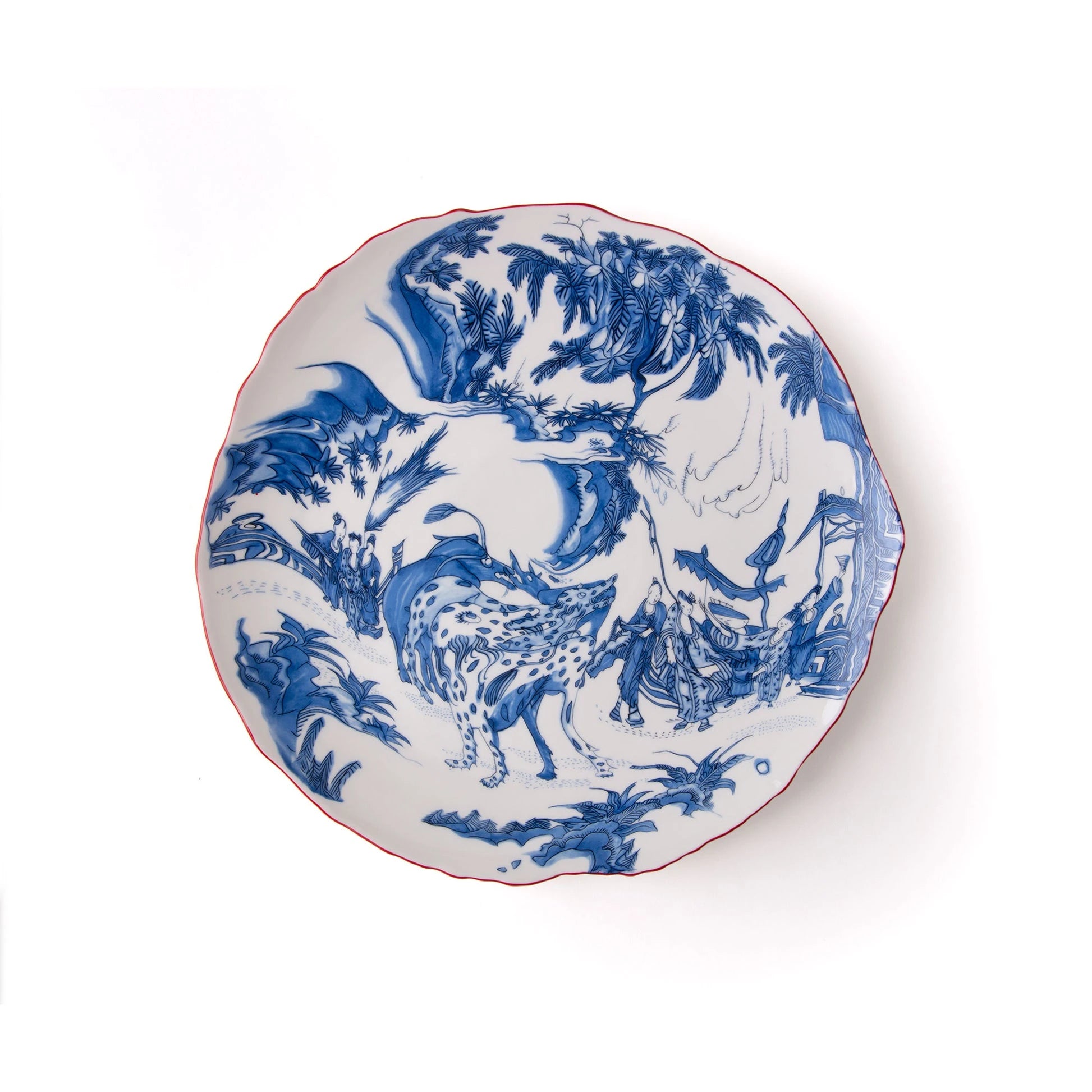 Blue Chinoiserie Dinner Plate - Classics on Acid