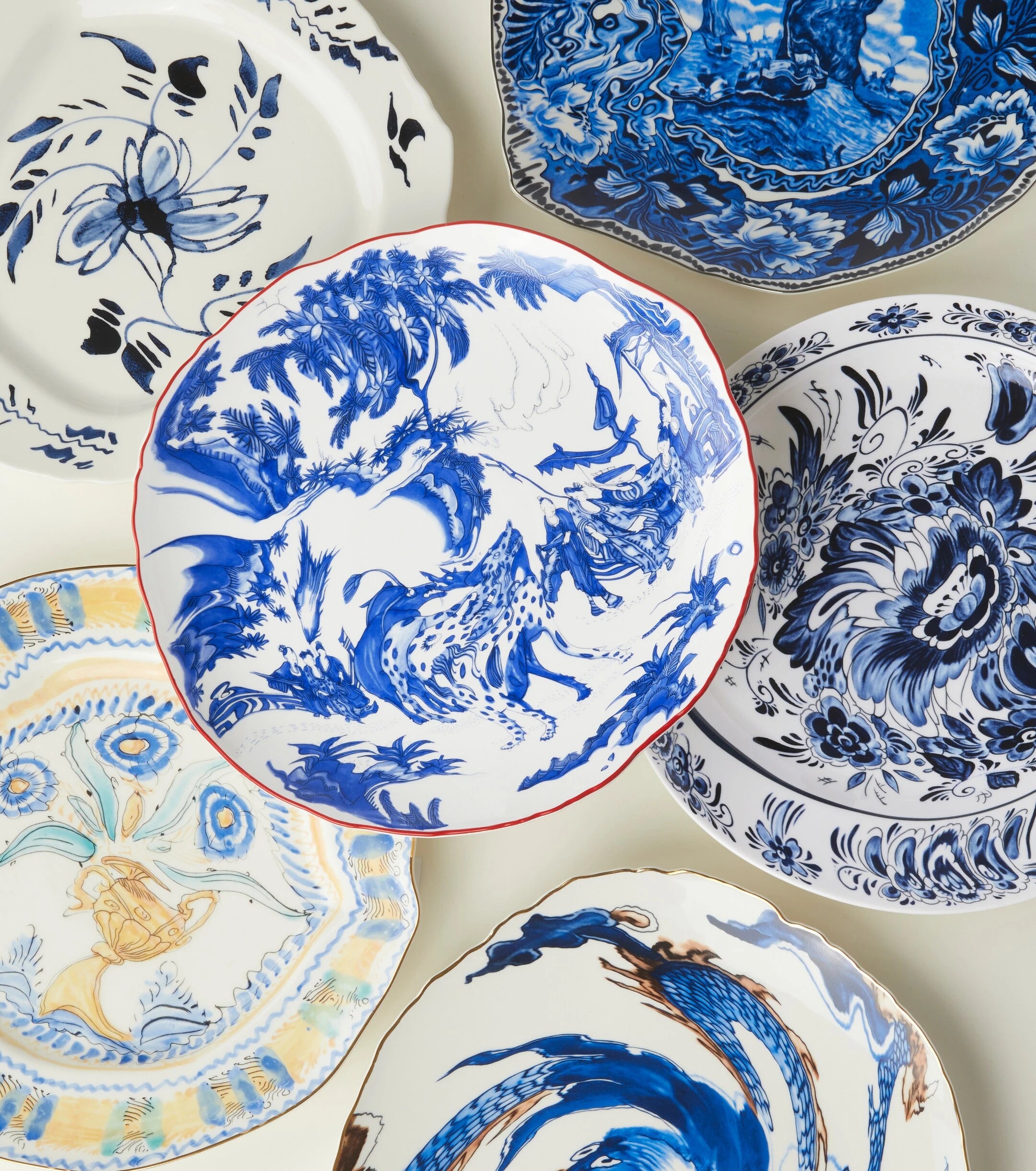 Hollandia Flowers Dinner Plate - Classics on Acid
