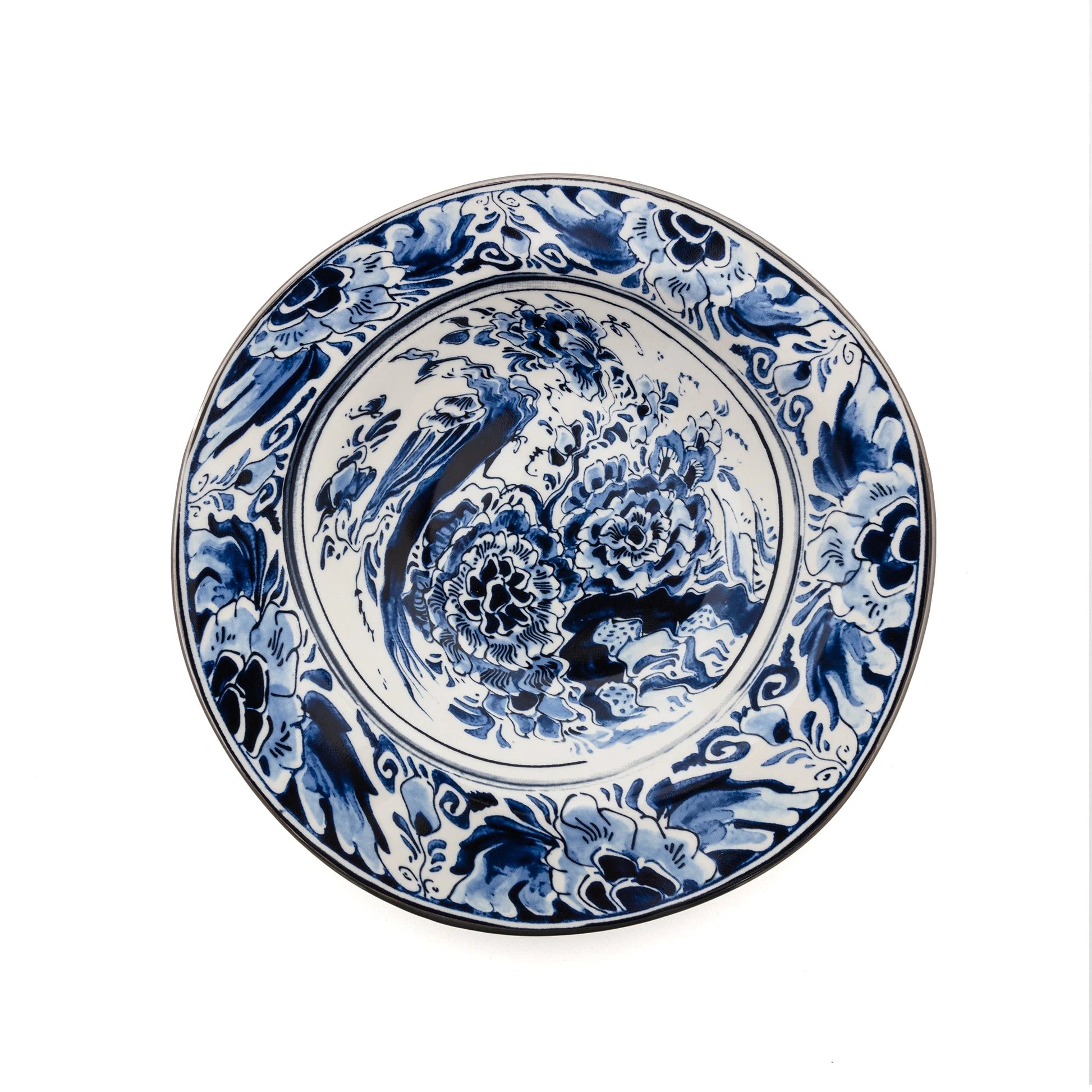 Flower Bird Soup Plate - Classics on Acid