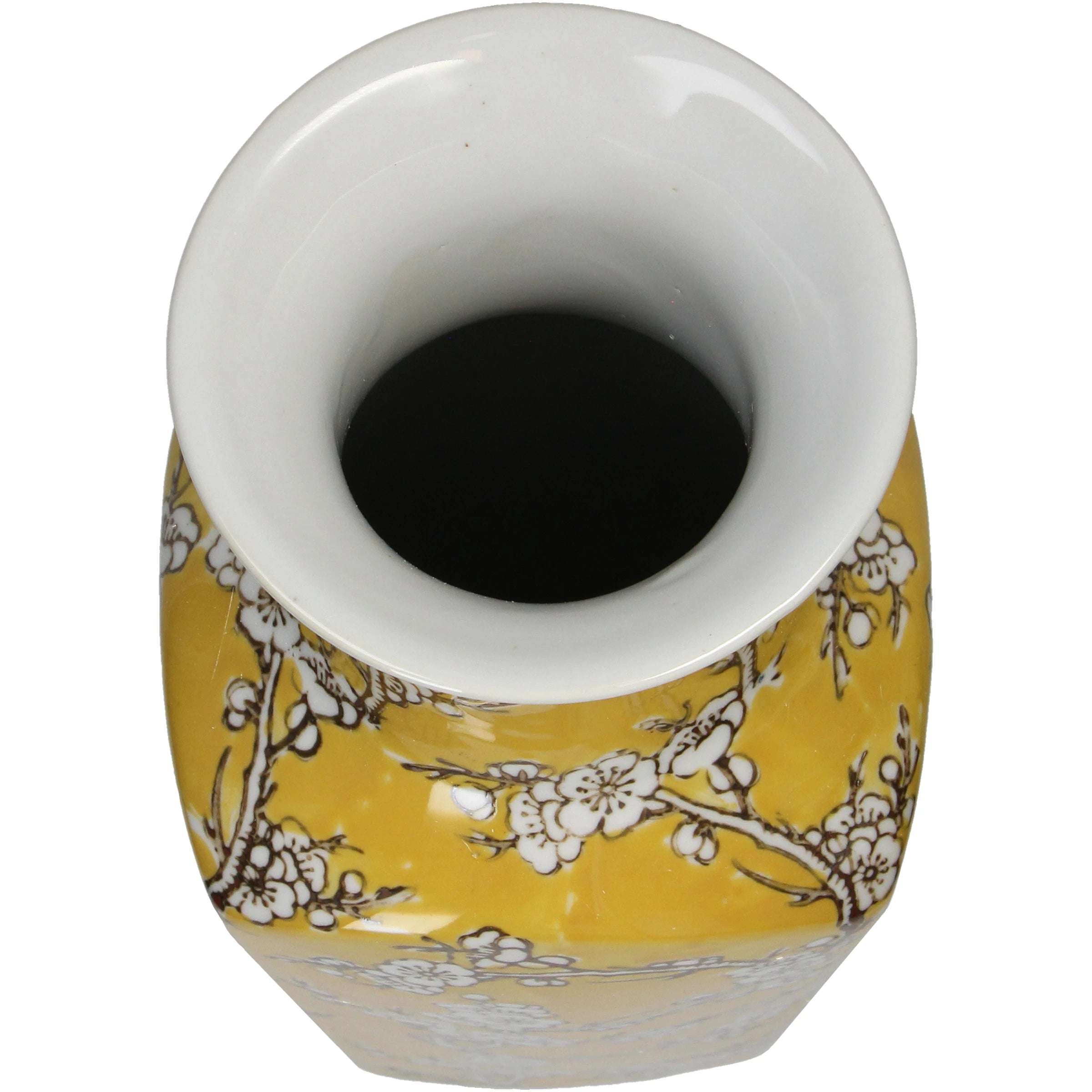 Classic Yellow Porcelain Vase M