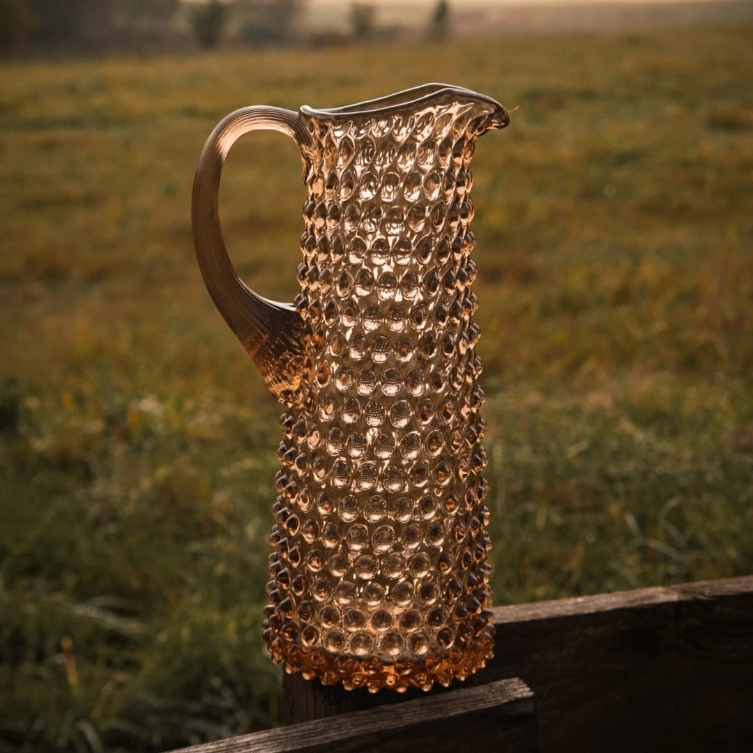 Bronze Hobnail Jug Tall