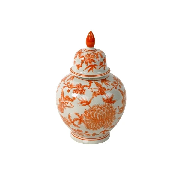 Papillion Lidded Vase