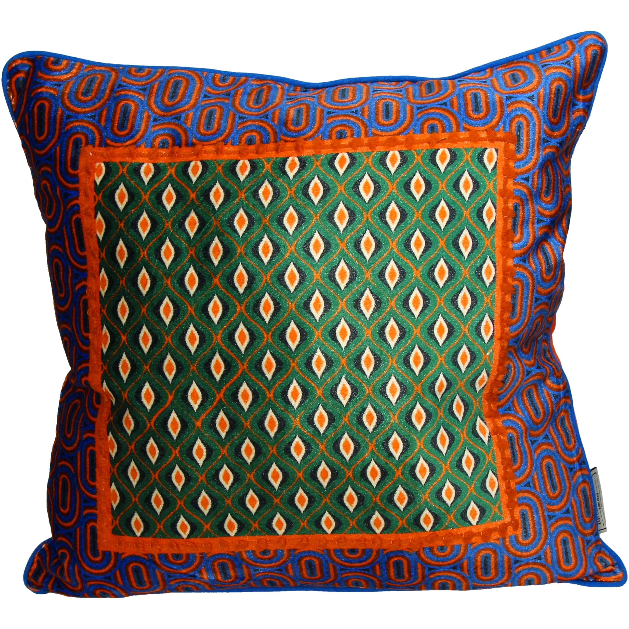 Retro Cushion Orange