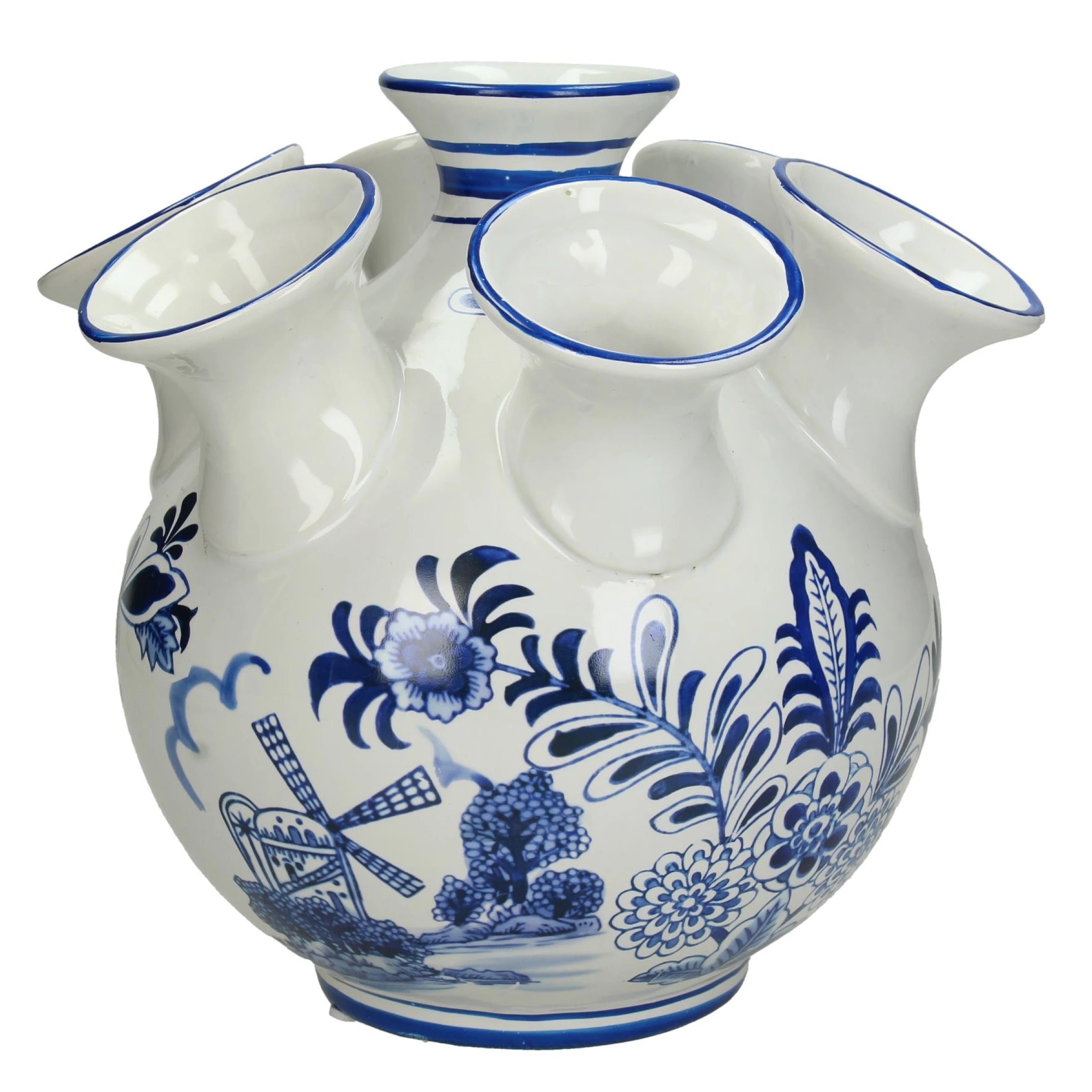 Delft Tulip Vase