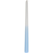 Pack of 4 Dip Dye Blue Taper Candle