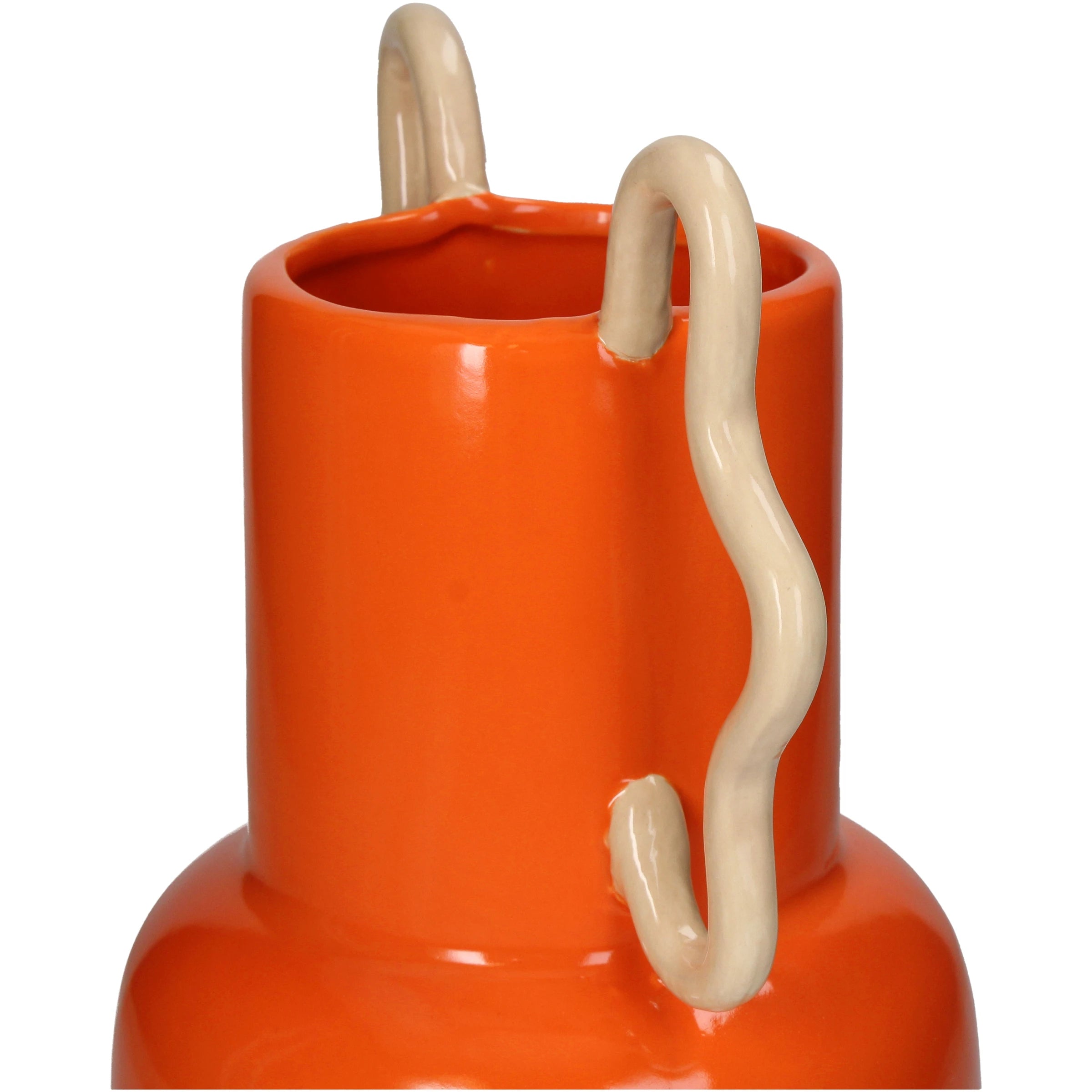 Tangerine Twist Vase