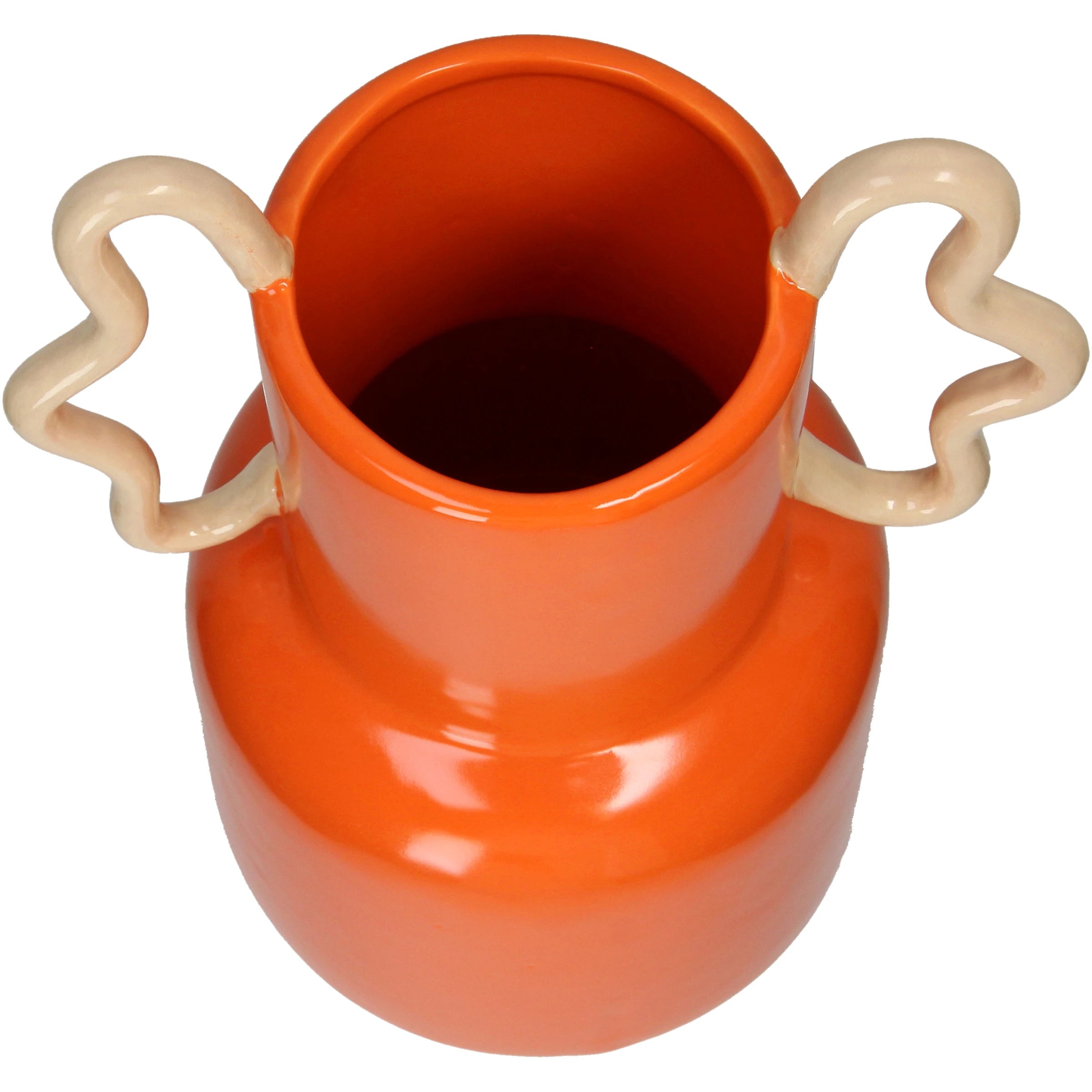 Tangerine Twist Vase