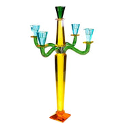 Fancy Yellow Candle Holder