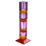 Fancy Purple Candle Holder