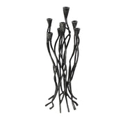 Roots Black Candle Holder