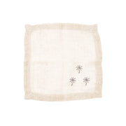 Bronze Palm Trees Linen Napkins Set of 2