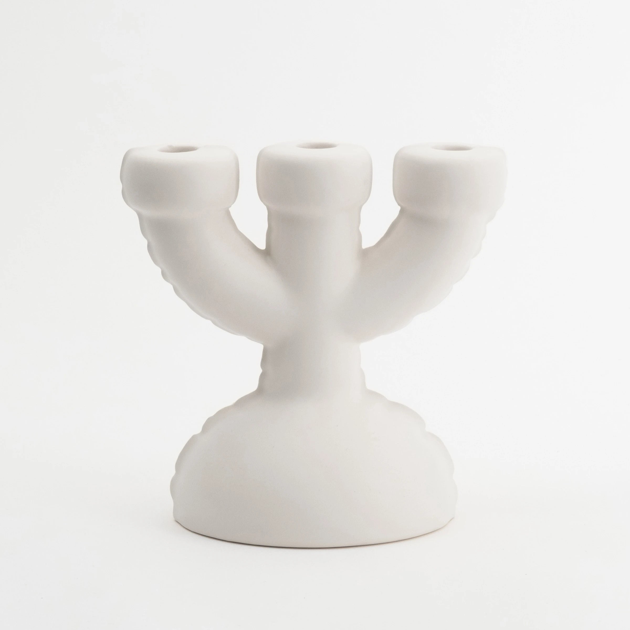 Candelabra 'Eric' Bone Matte