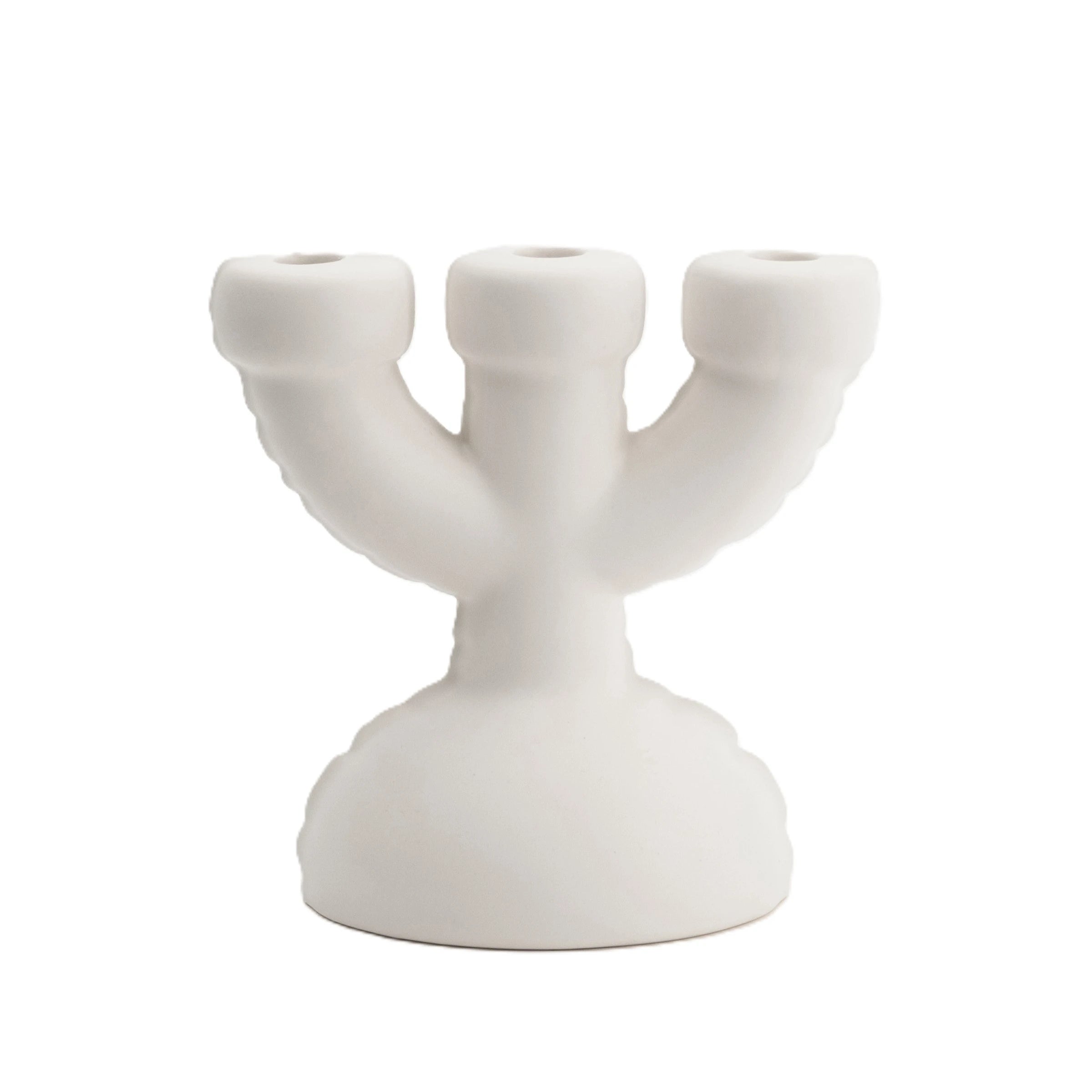 Candelabra 'Eric' Bone Matte
