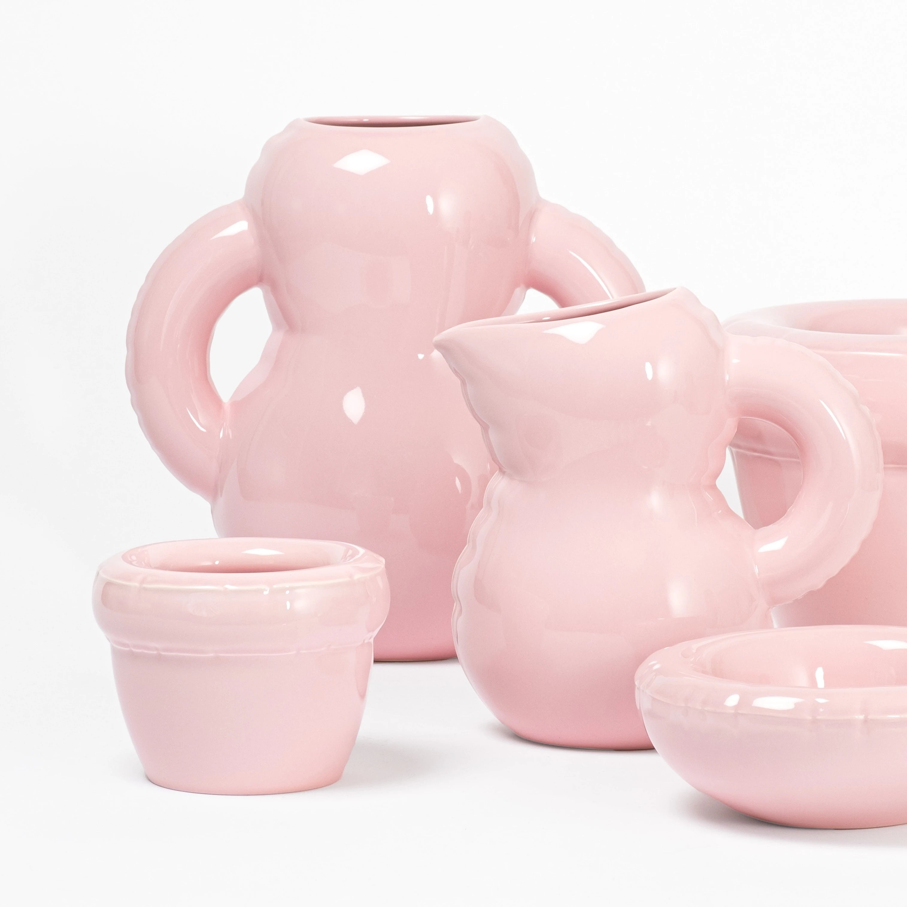 Vase 'Óscar' Bubblegum Gloss