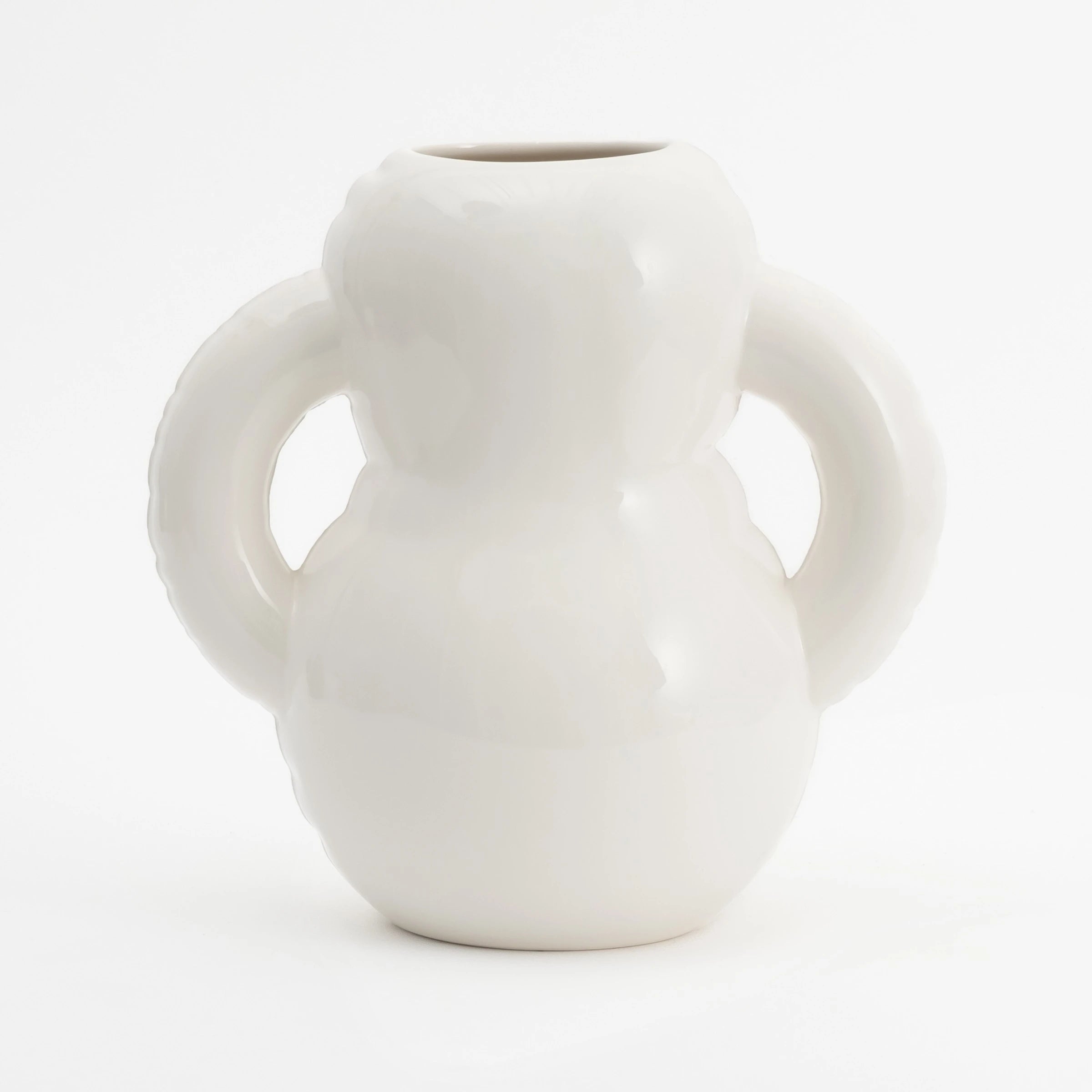 Vase 'Óscar' Bone Gloss