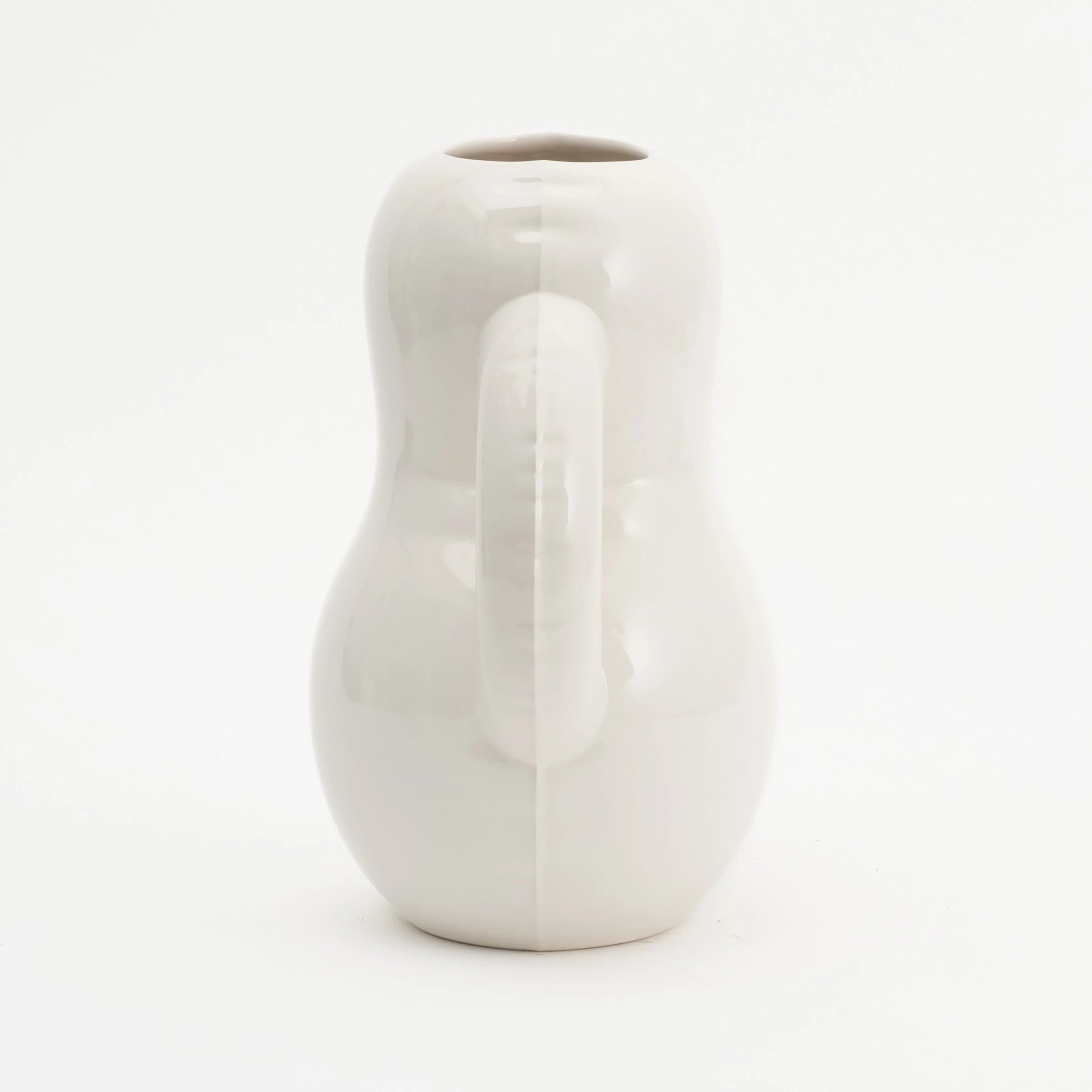 Vase 'Óscar' Bone Gloss