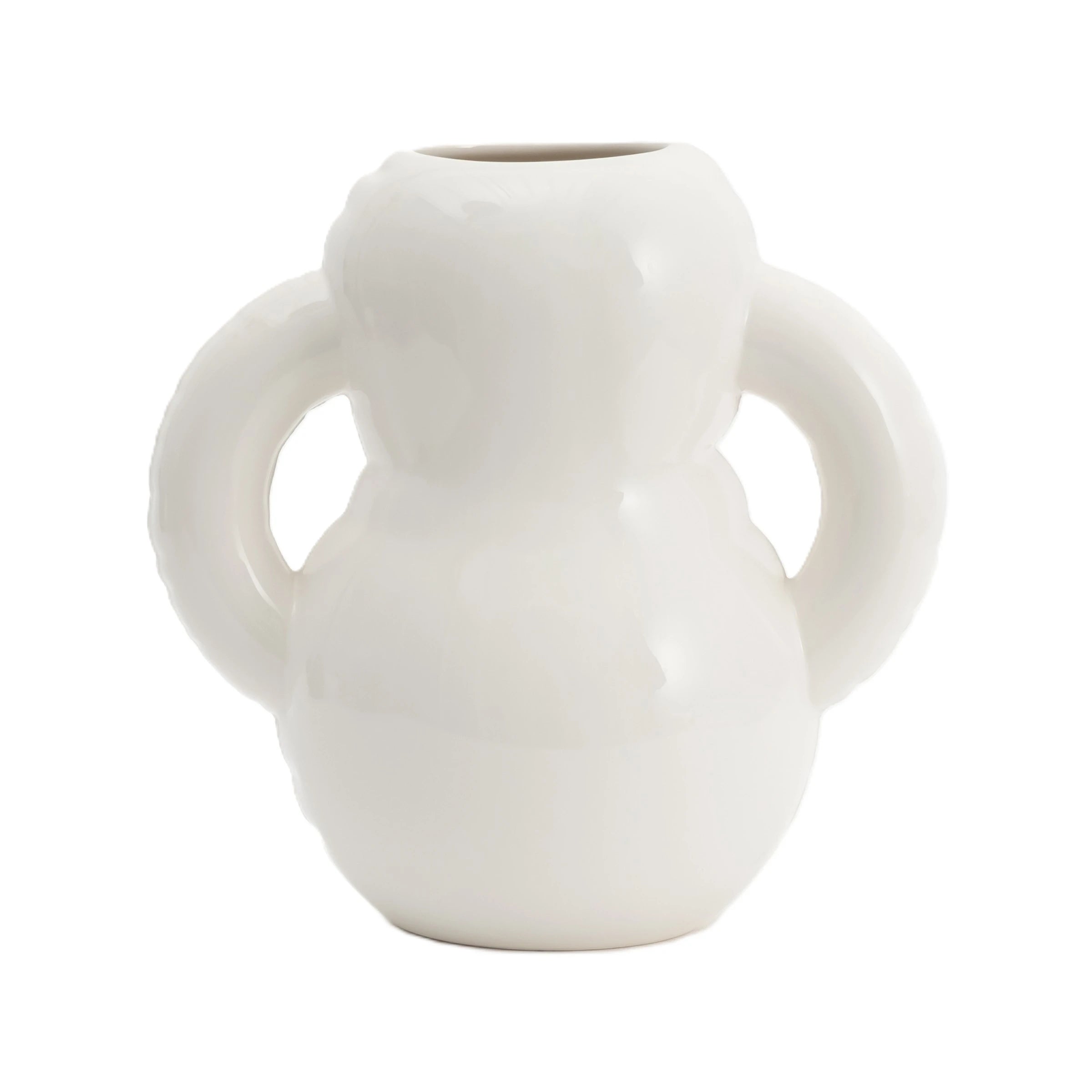 Vase 'Óscar' Bone Gloss