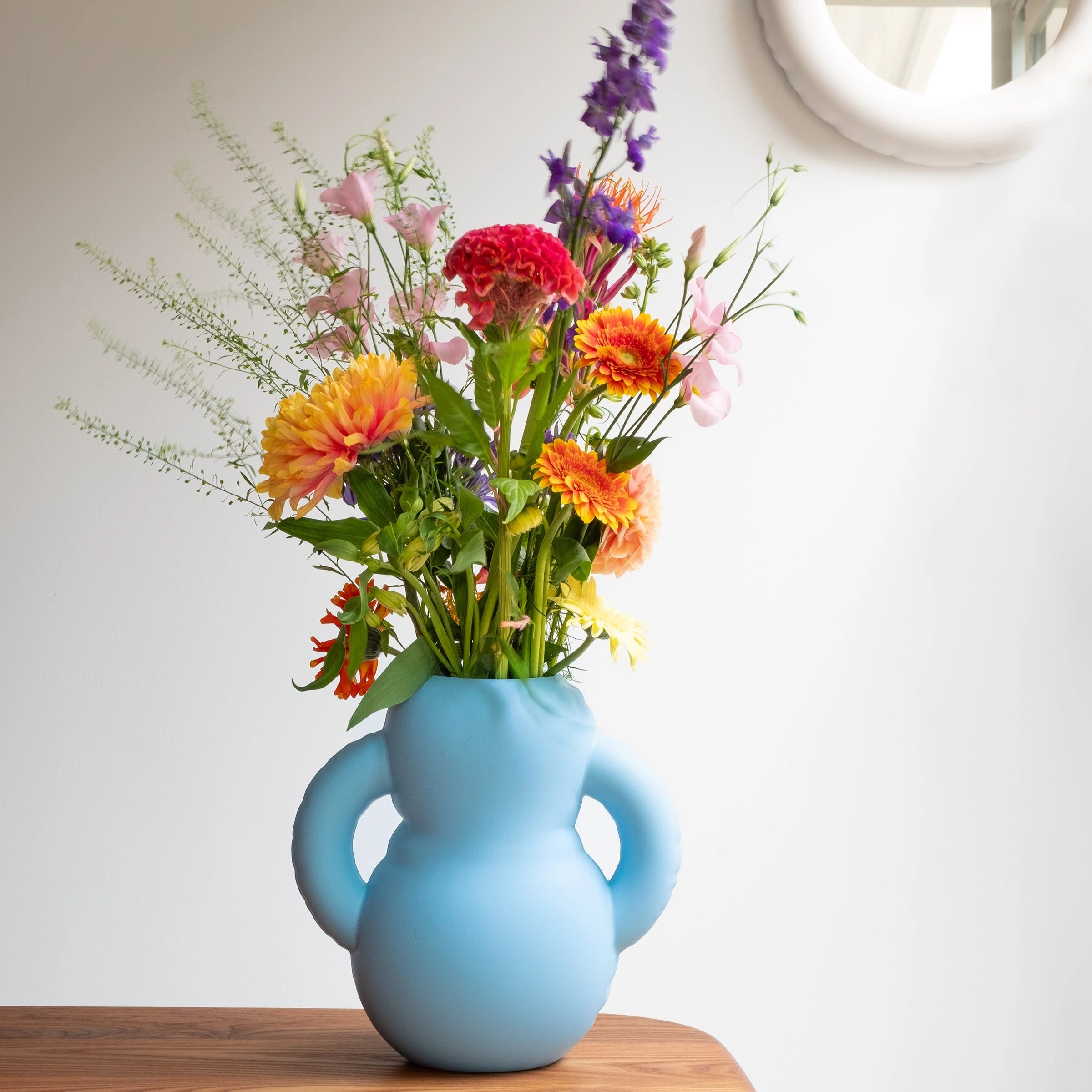 Vase 'Óscar' Sky Matte