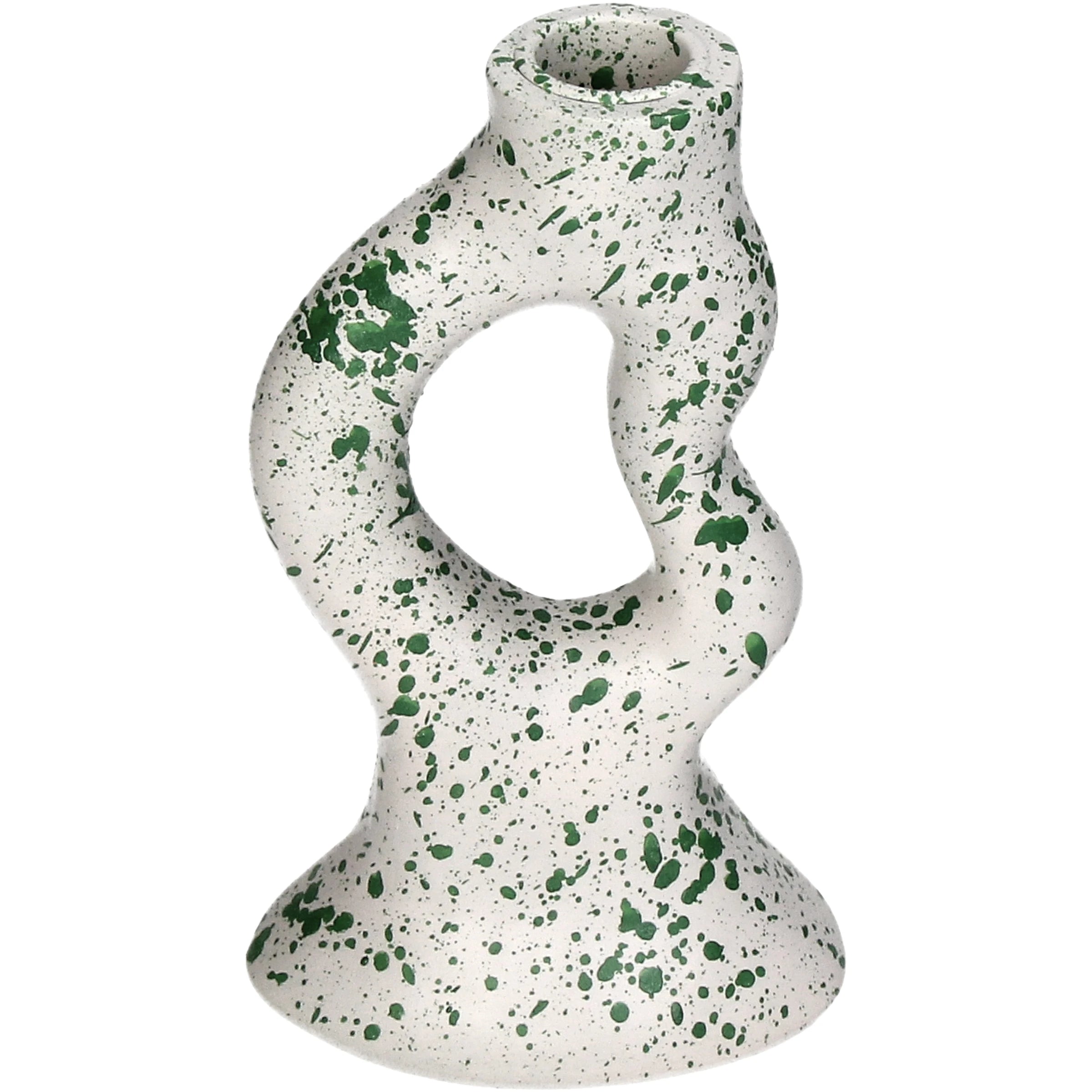 Twist & Flicker Candleholder White