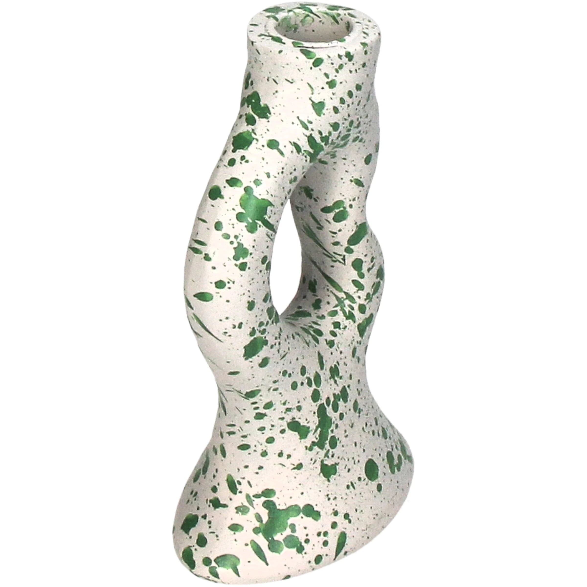 Twist & Flicker Candleholder White