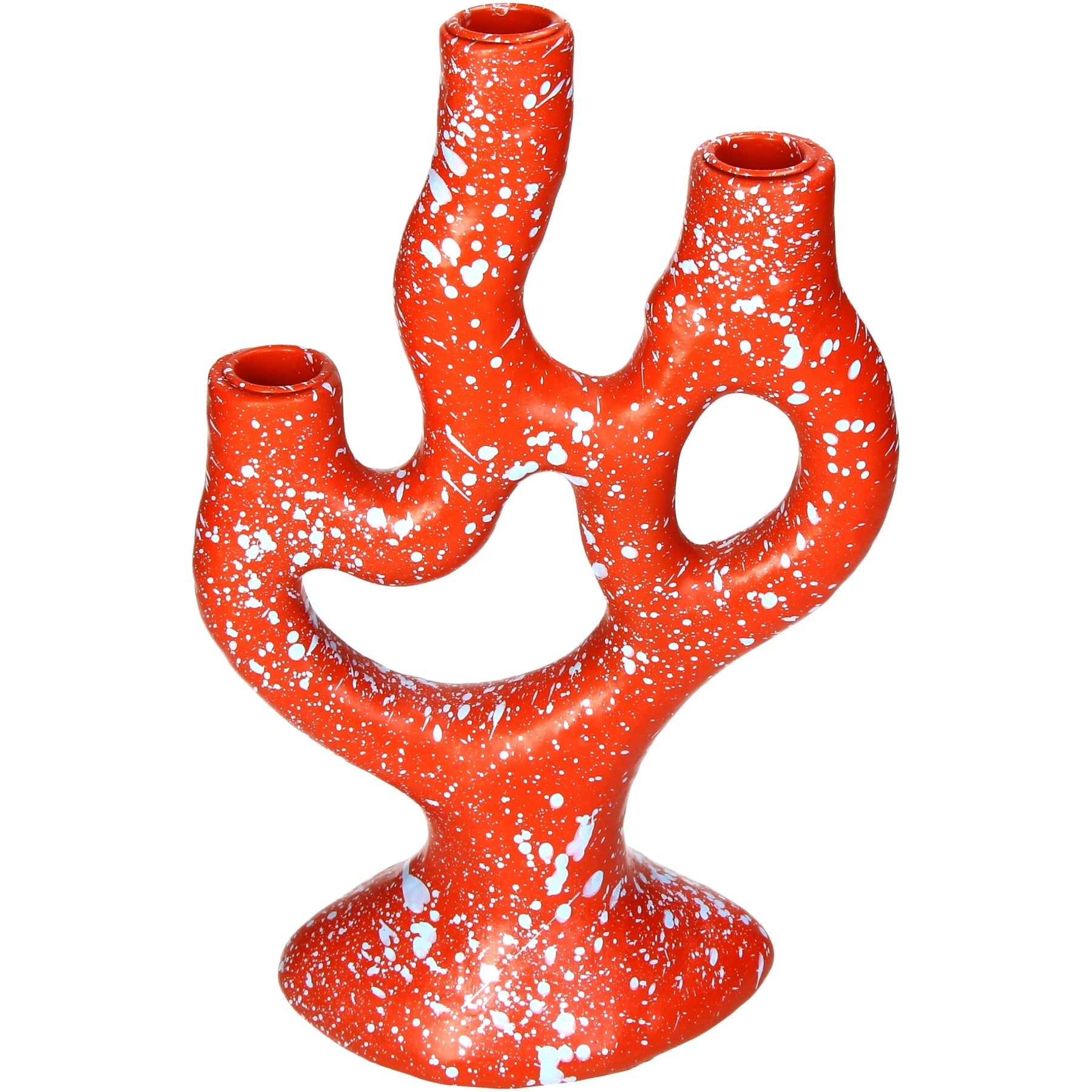 Twist & Glow Candleholder Orange