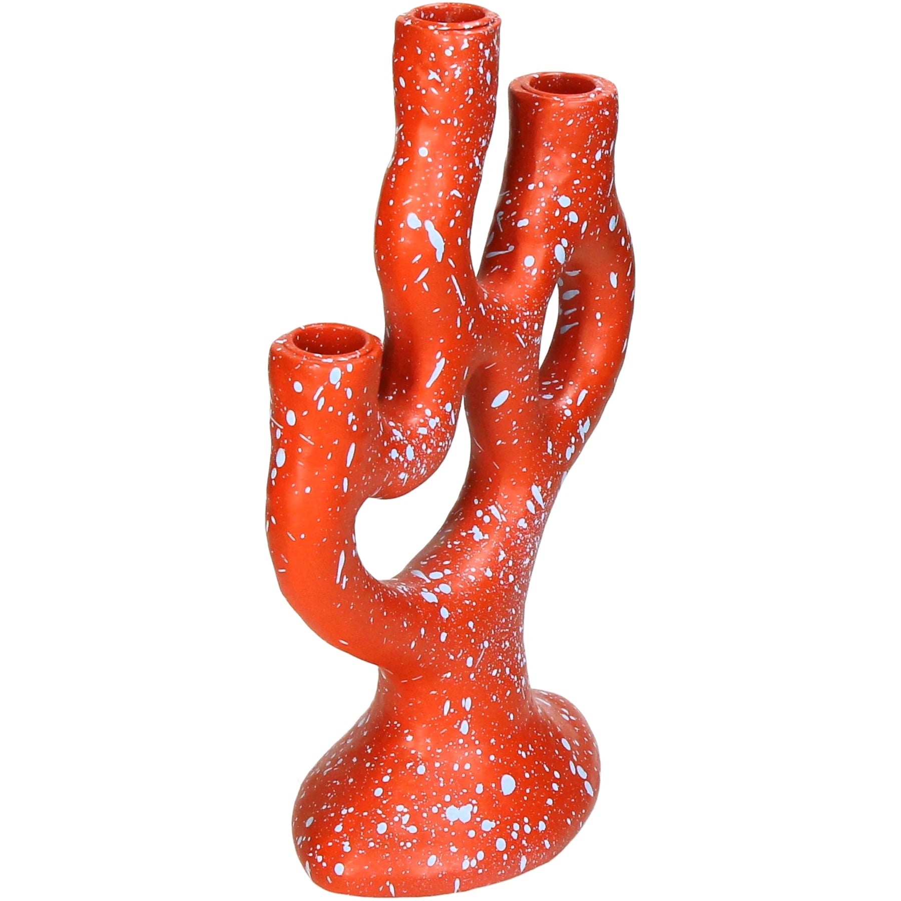 Twist & Glow Candleholder Orange