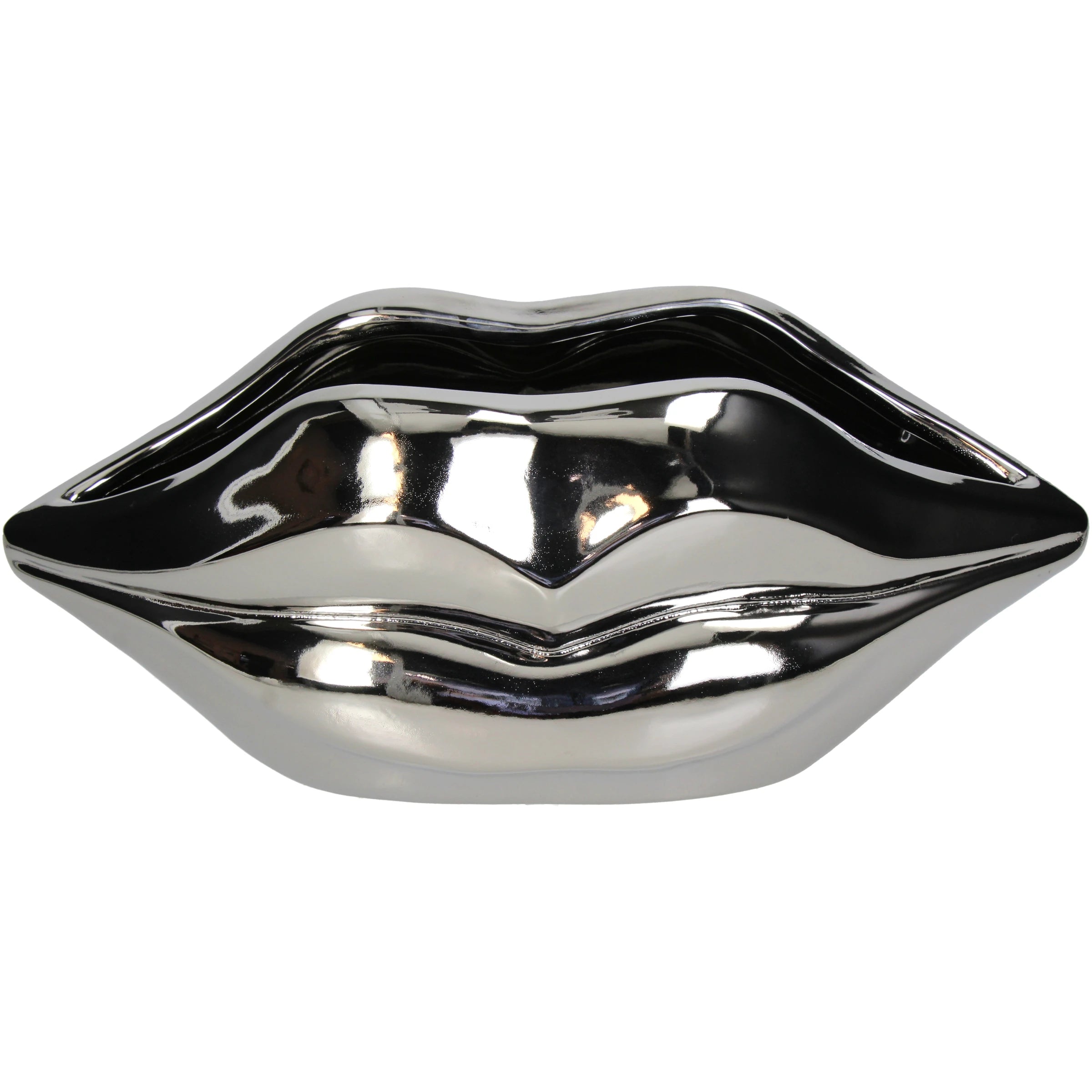 Chrome Kiss Planter