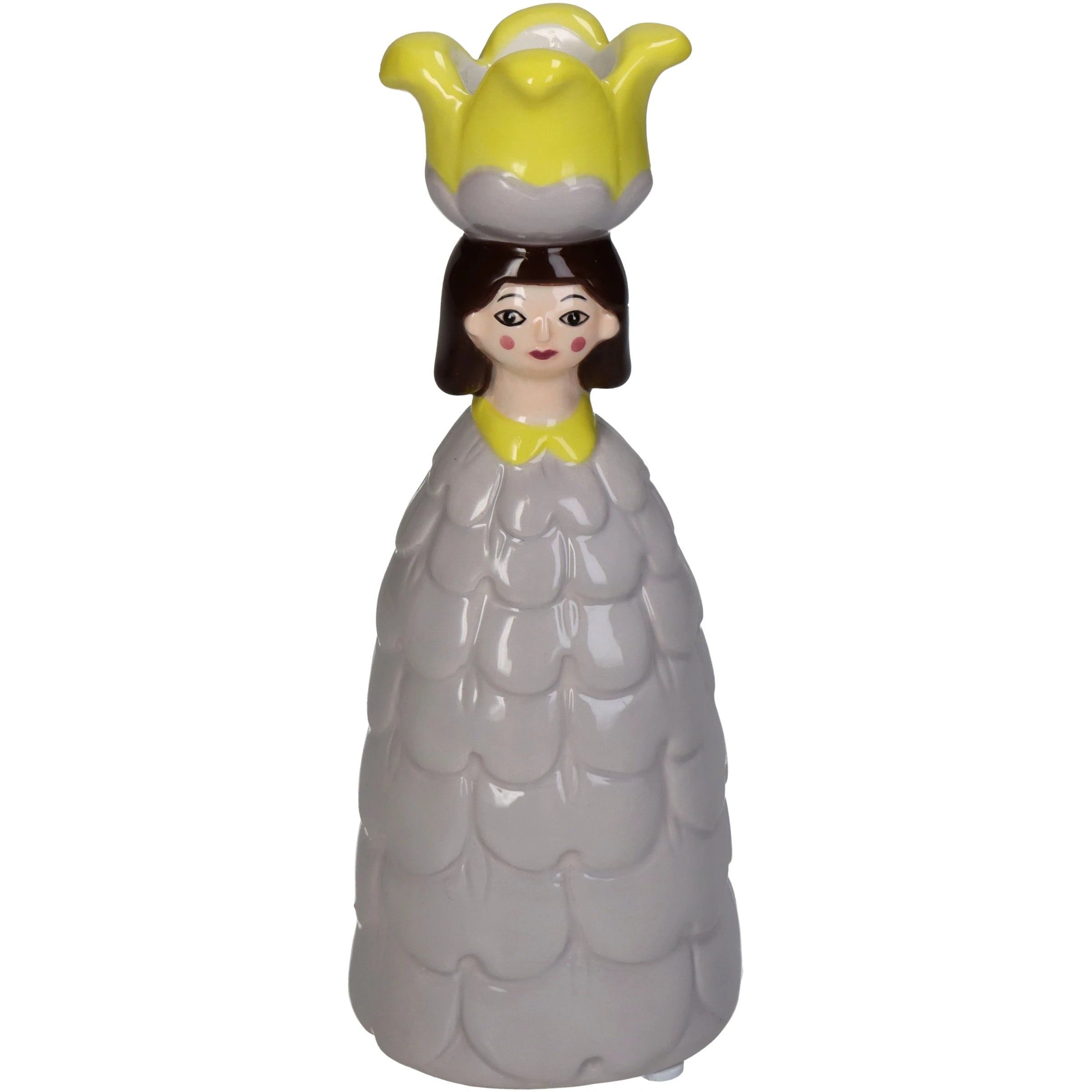 Flower Girl Candleholder Lilac