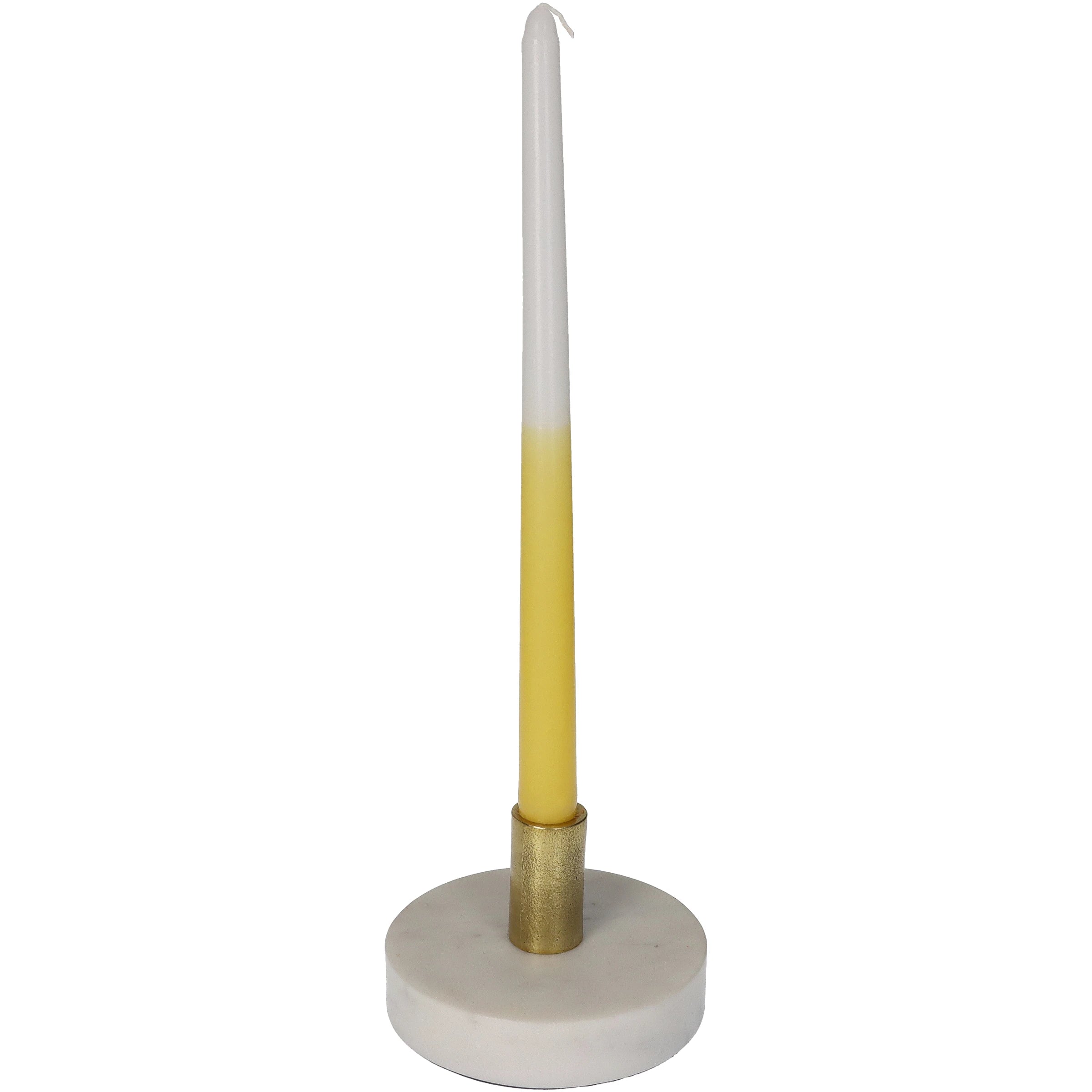 Candle Dip Dye yellow
