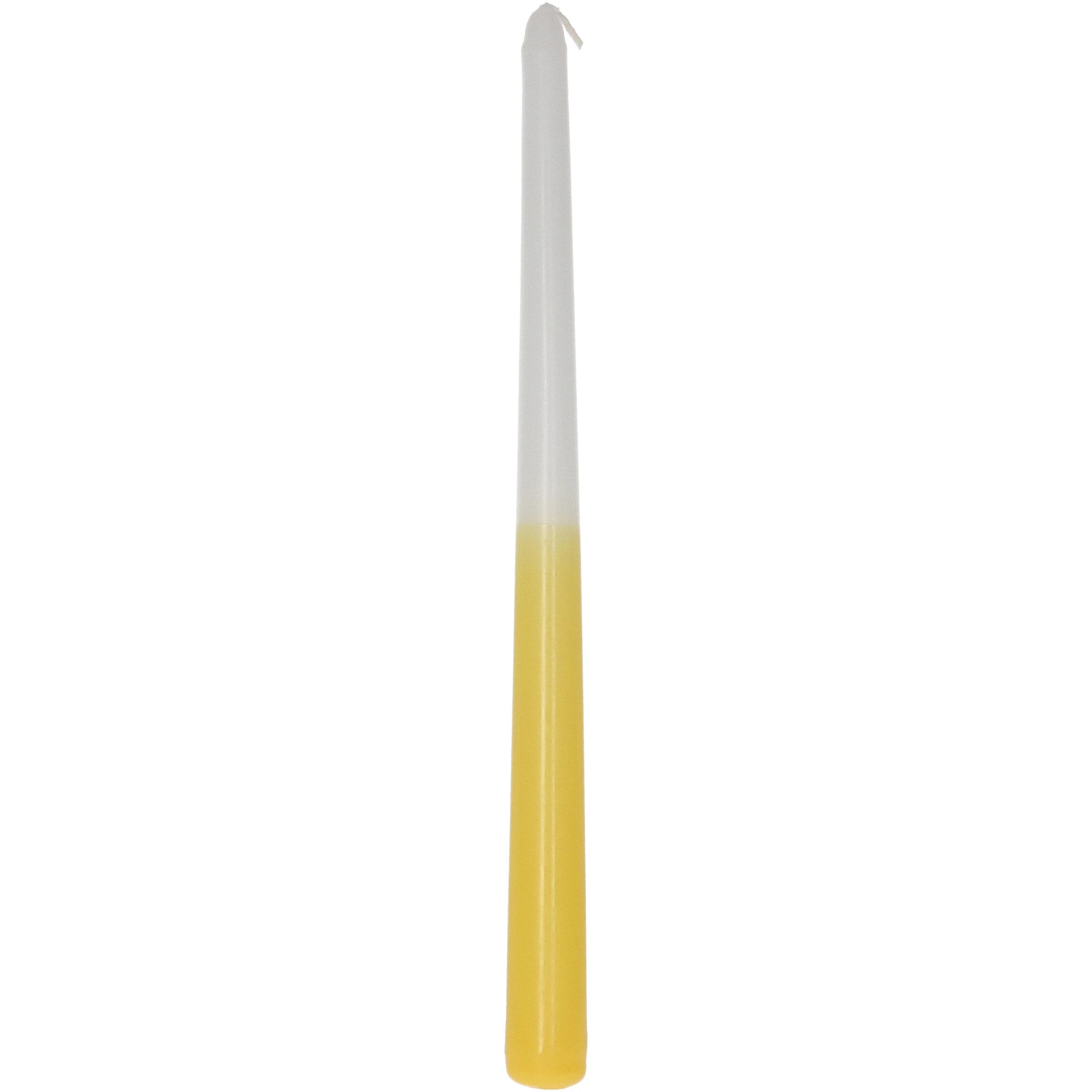 Candle Dip Dye yellow