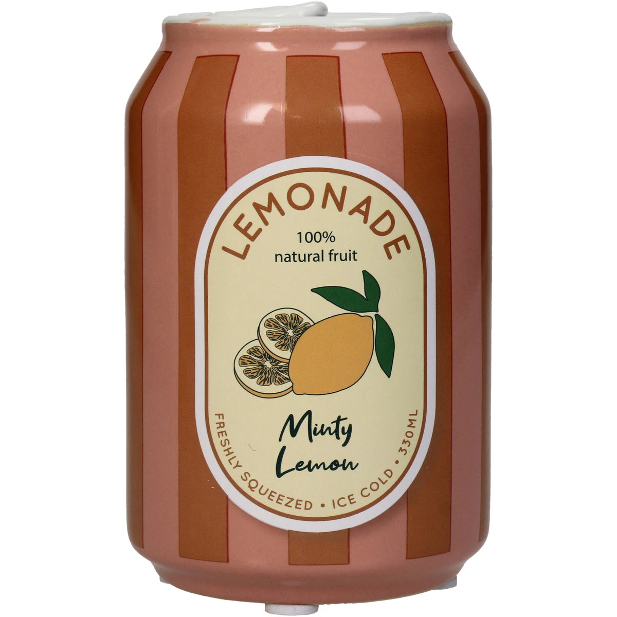 Misty Lemon Can Vase