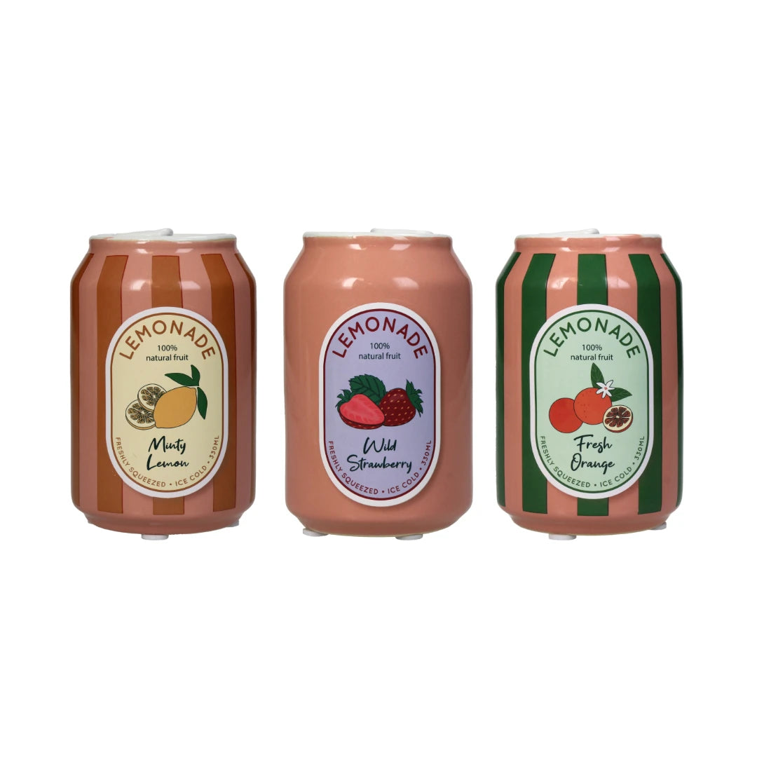 Lemonade Can Vase Set of 3