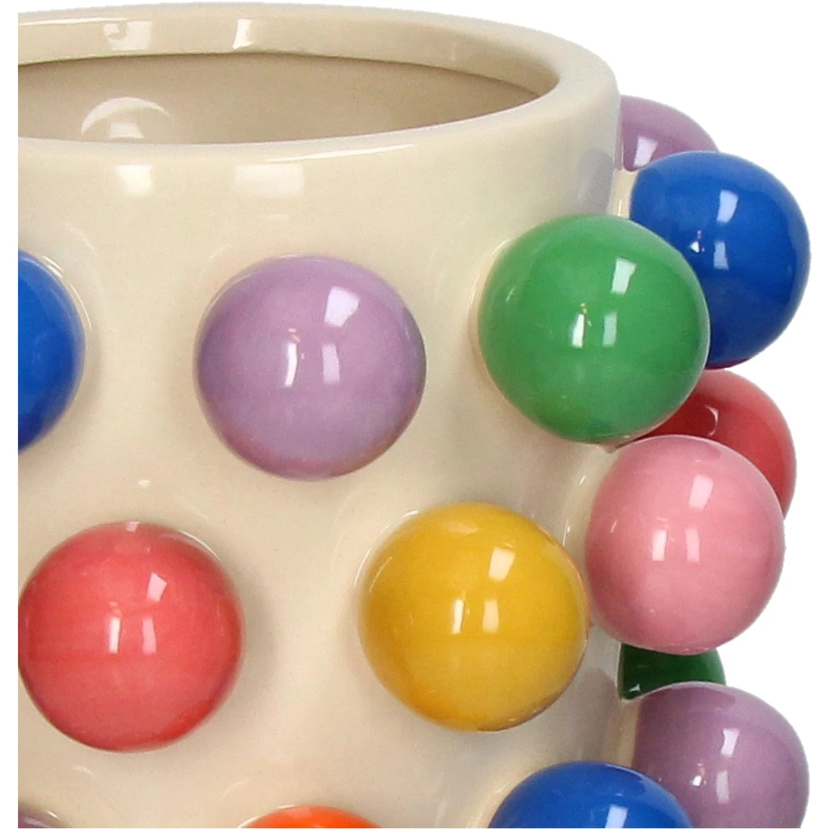 Confetti Dot Vase