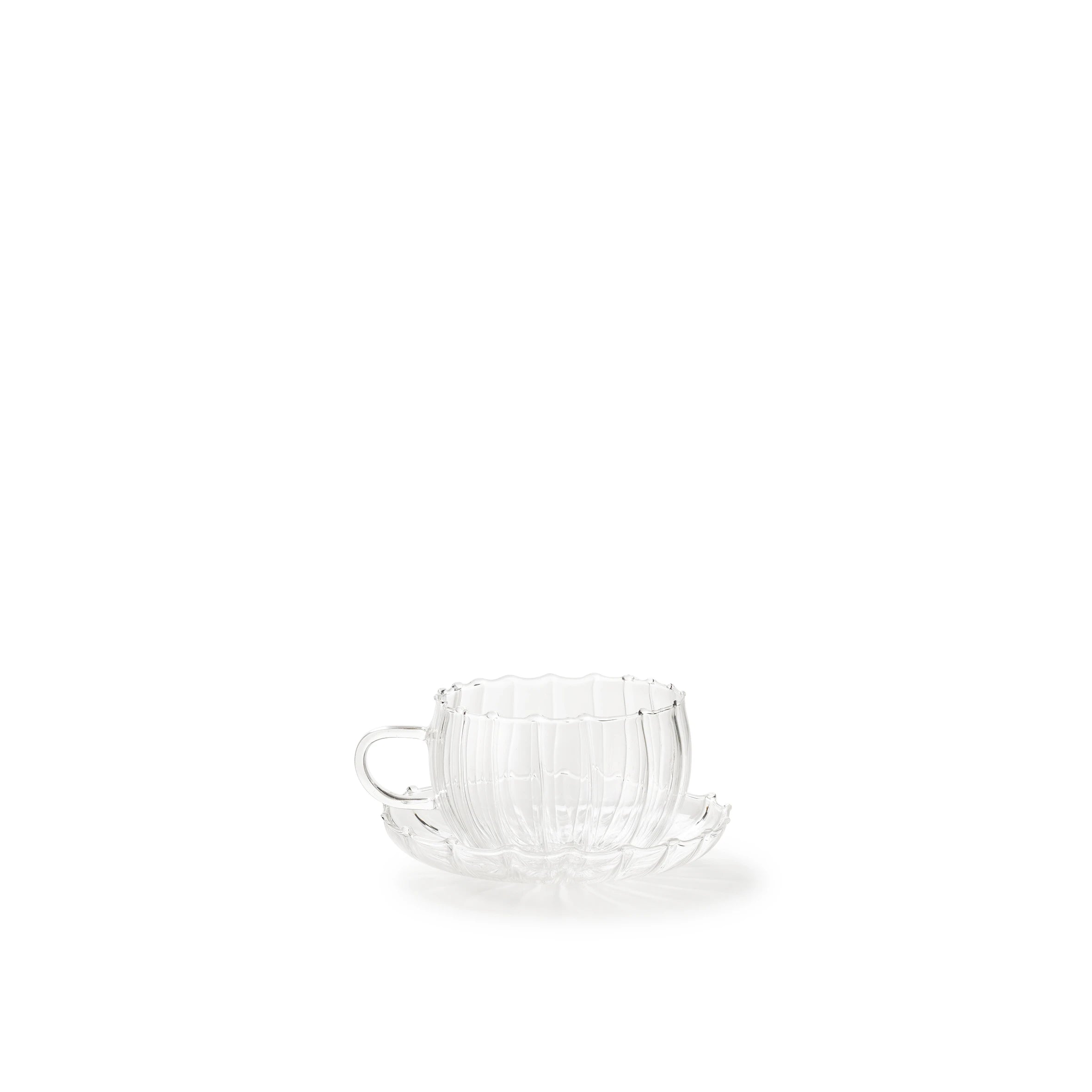 Tea Cups W/Plate Set of Two