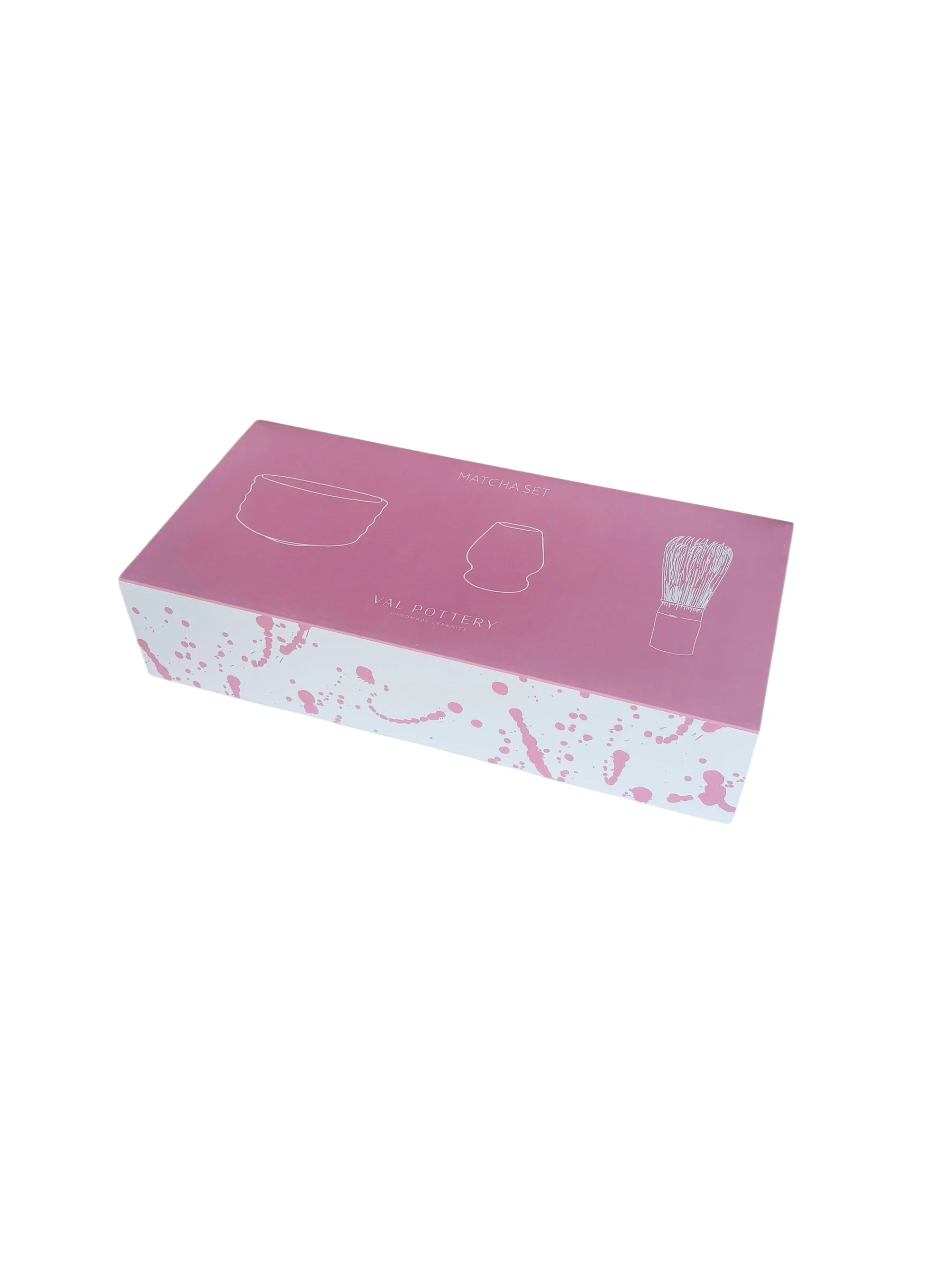 Matcha Set Giftbox Pink