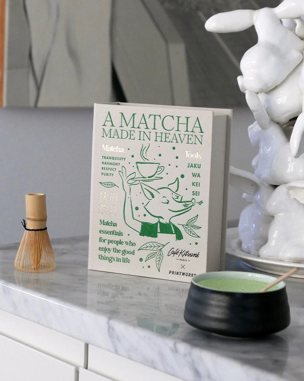 Cafe Kitsuné x Printworks Matcha Tools Set