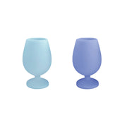 Set of 2 stemm sky + kingfisher