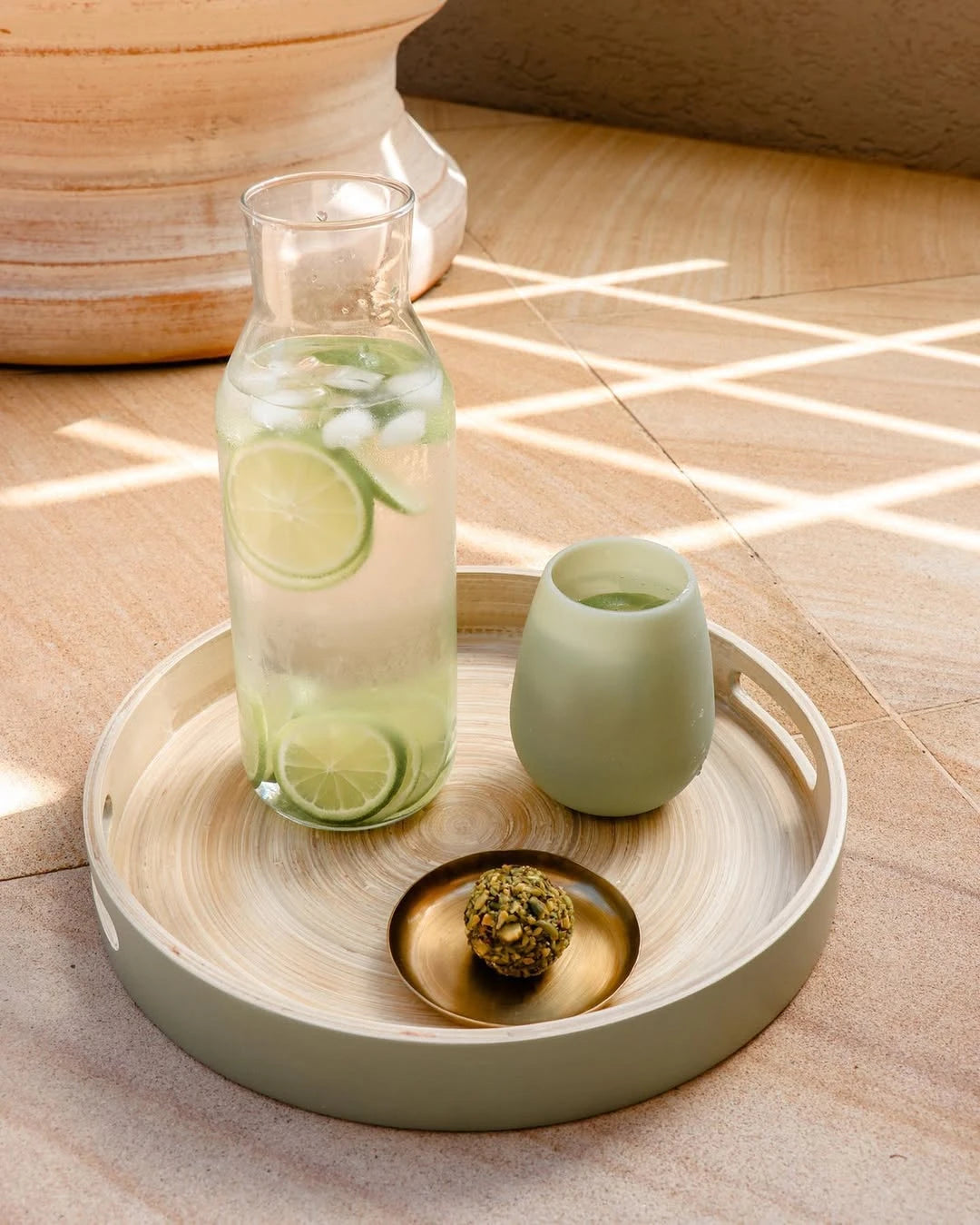 Set of 2 fegg sage + olive