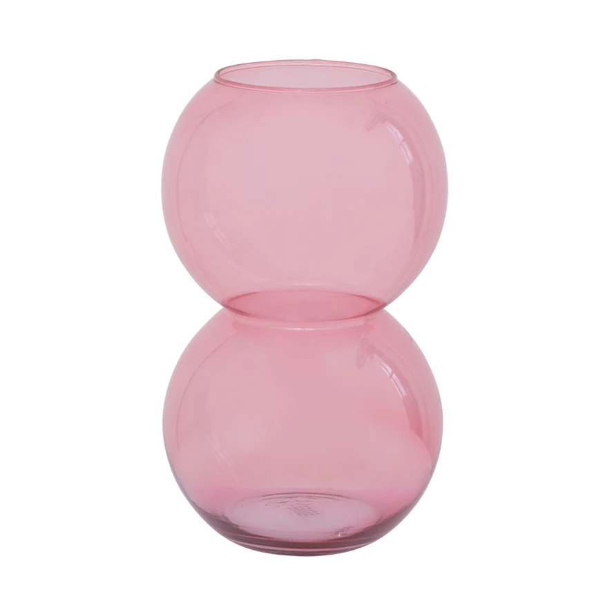 Bulb pink vase