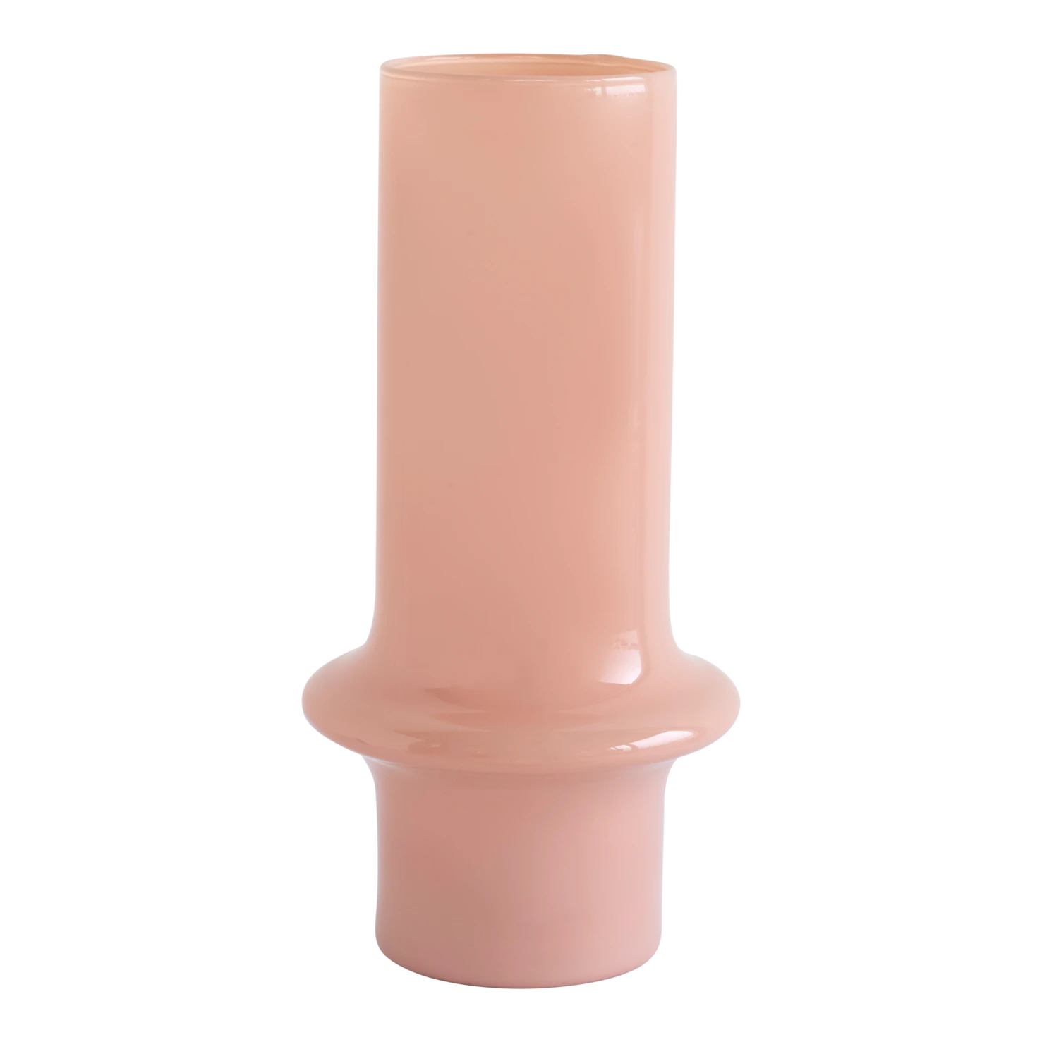 Whip pink vase