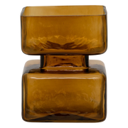 Camo brown candleholder