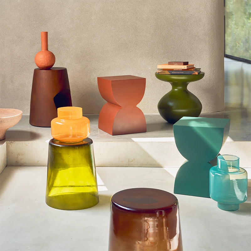 Vidro laurel green vase